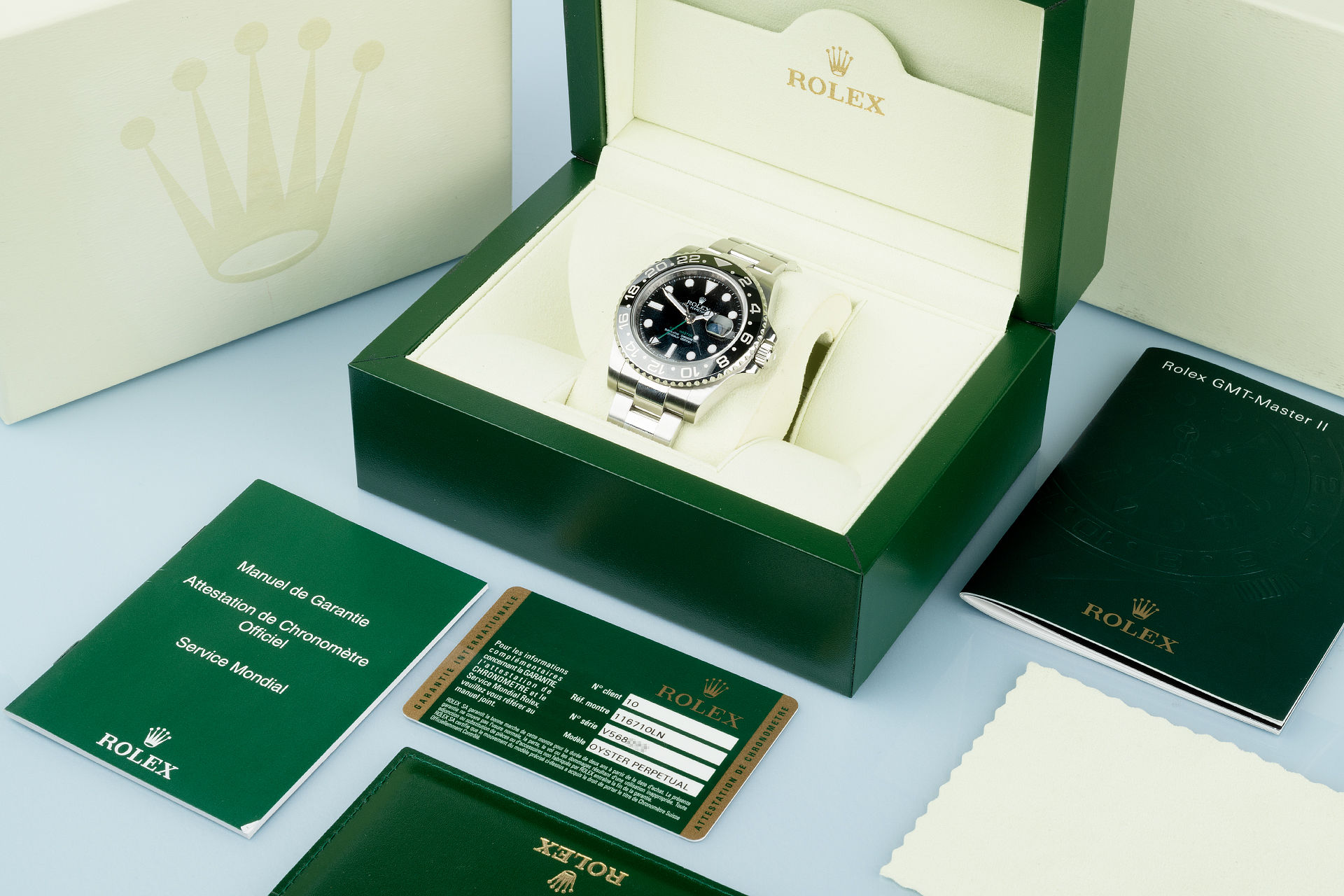 Ceramic Bezel "Box & Papers" | ref 116710LN | Rolex GMT-Master II