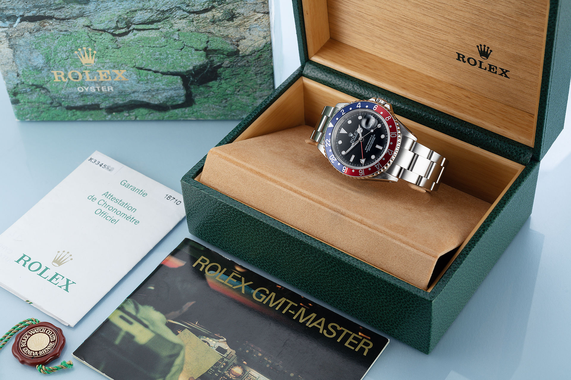 ref 16710 | 'Box & Papers'  | Rolex GMT-Master II