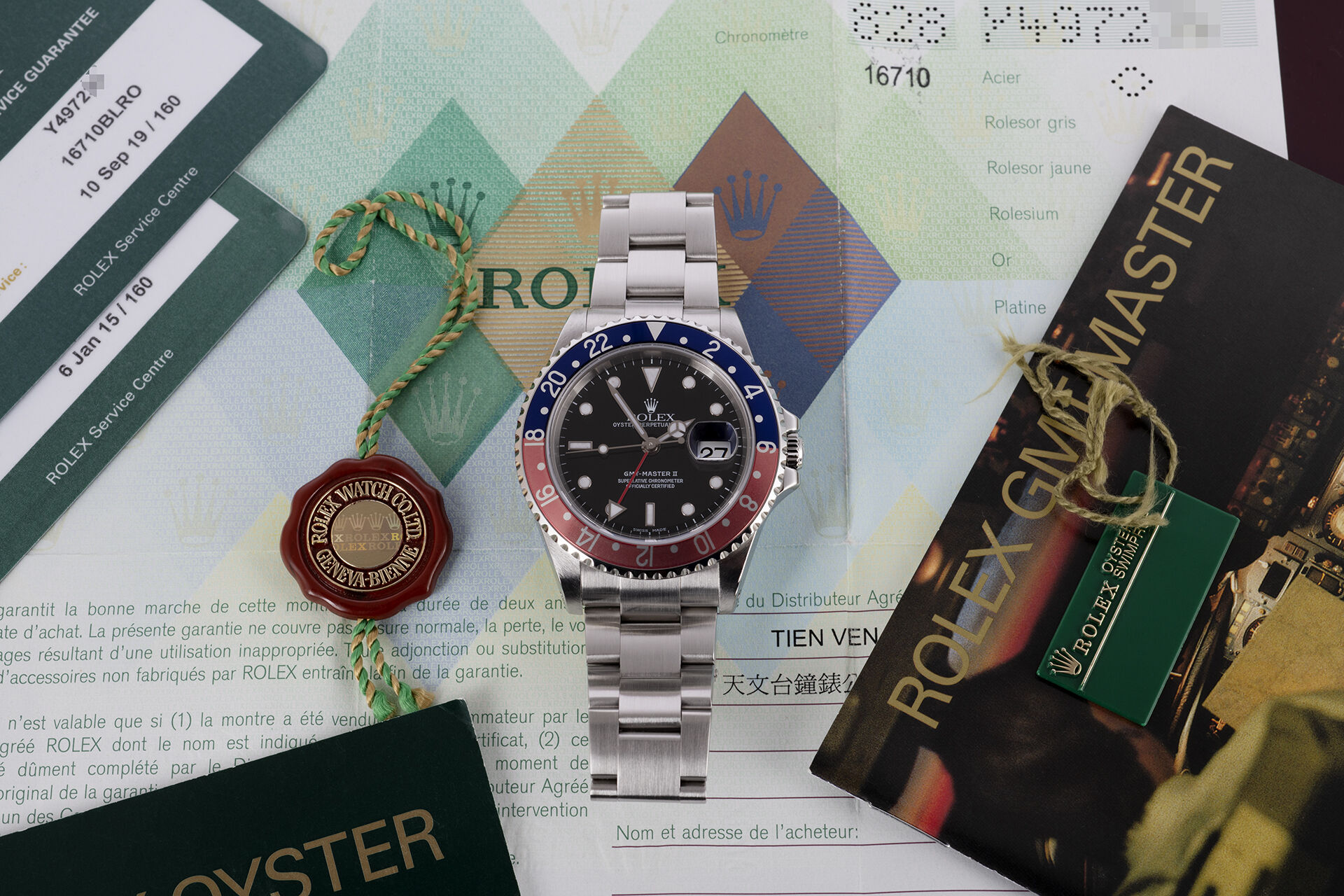 ref 16710 | Aluminium Bezel | Rolex GMT-Master II