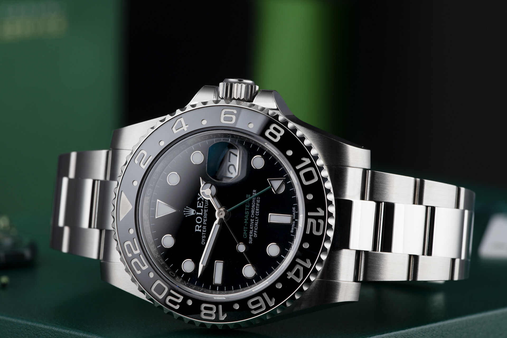 ref 116710LN | Rolex Warranty to 2024 | Rolex GMT-Master II