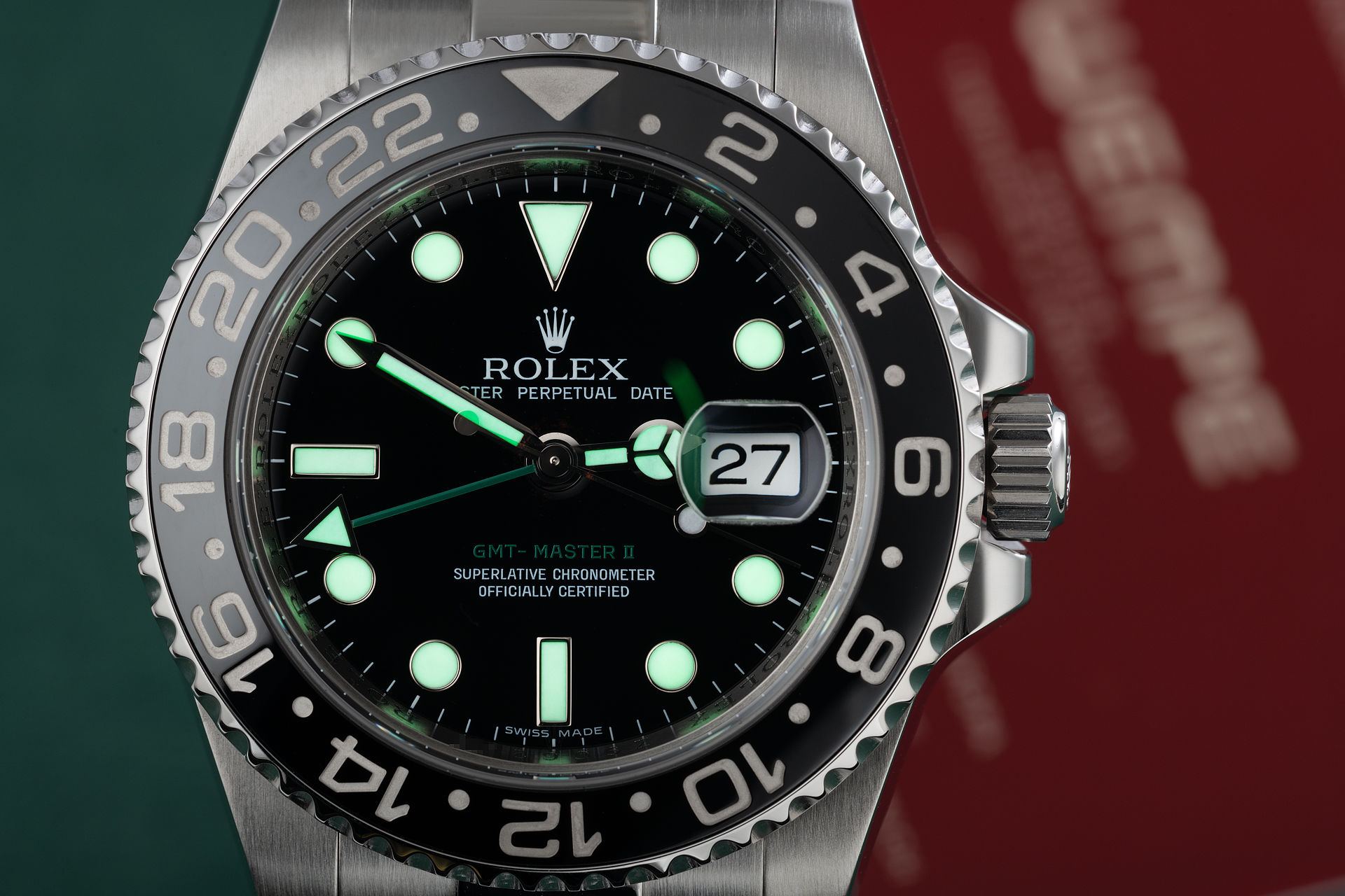 Rolex GMTMaster II Watches ref 116710LN 'Ful Set' Discontinued