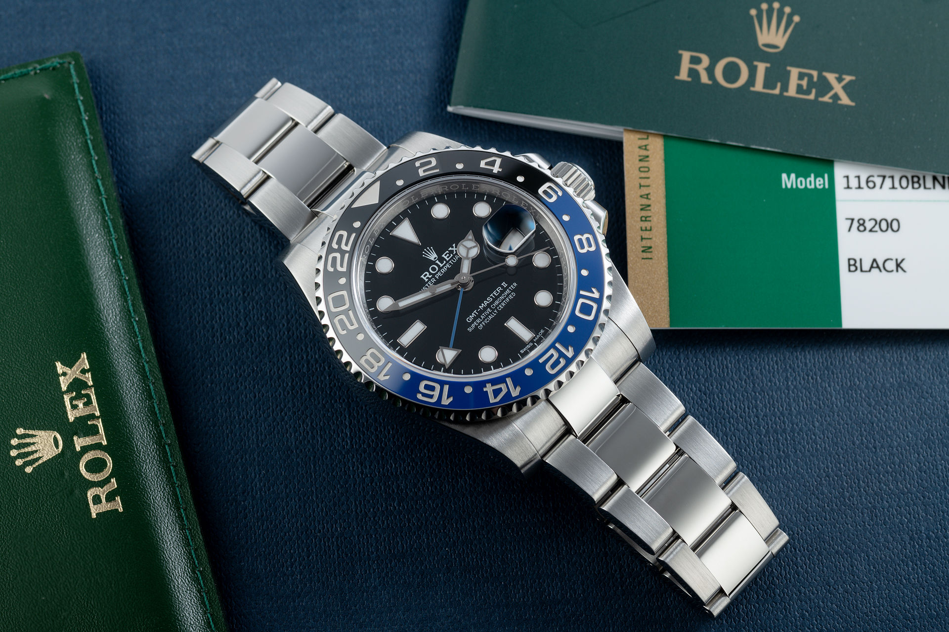 ref 116710BLNR | 'Complete Set' 5 Year Warranty | Rolex GMT-Master II