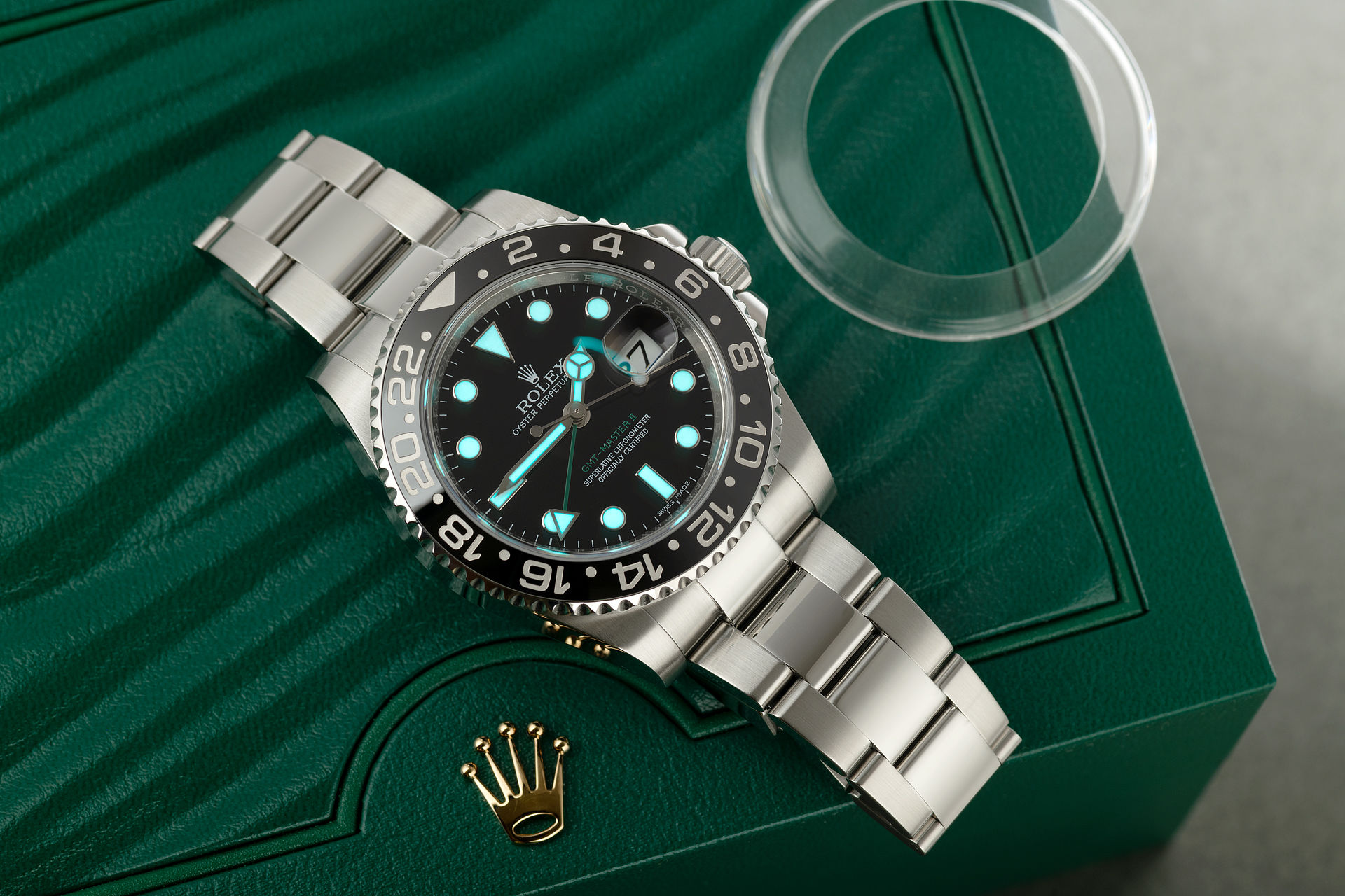 ref 116710LN | 'Full Set' Chromalight Model | Rolex GMT-Master II