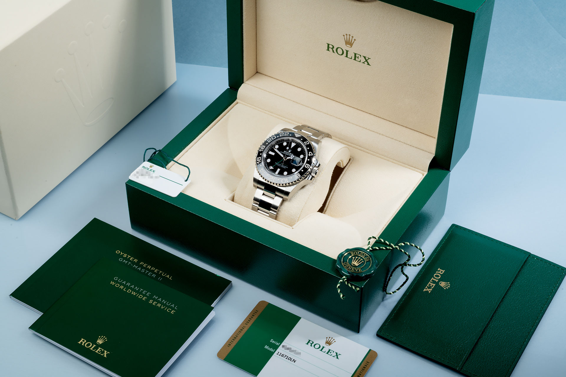 ref 116710LN | Full Set ‘Discontinued’ | Rolex GMT-Master II