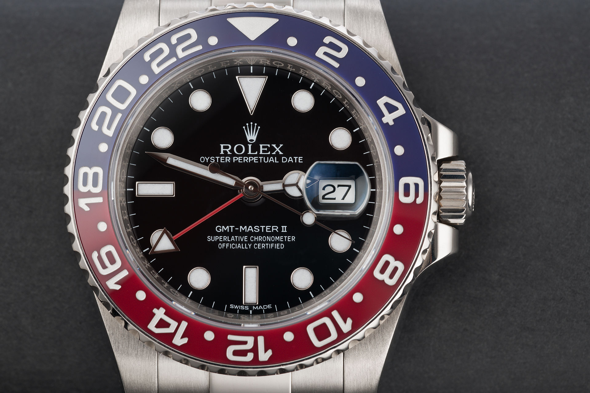 ref 116719BLRO | 'Full Set' Pepsi | Rolex GMT-Master II