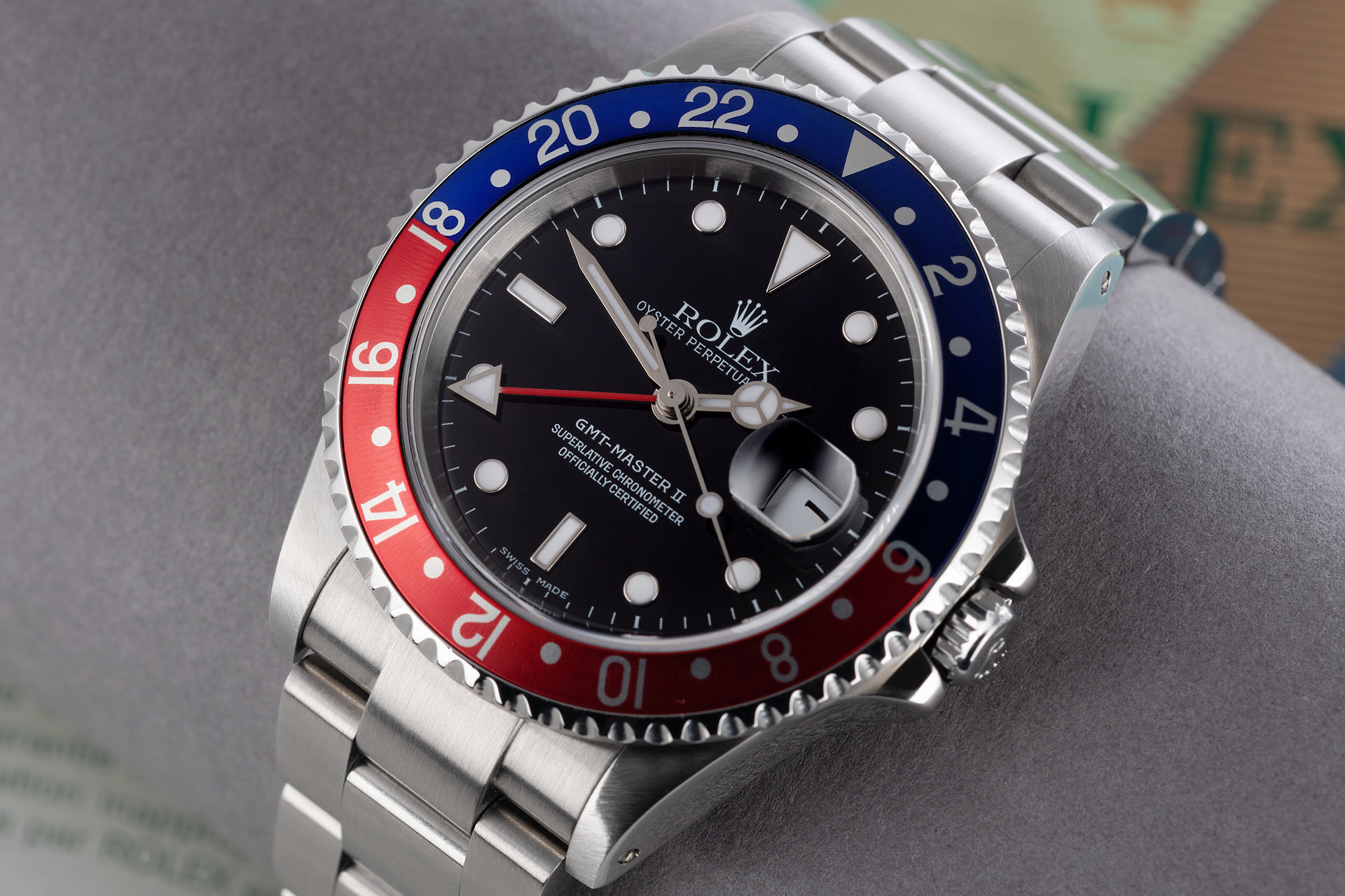 "Full Set Pepsi" | ref 16710 | Rolex GMT-Master II