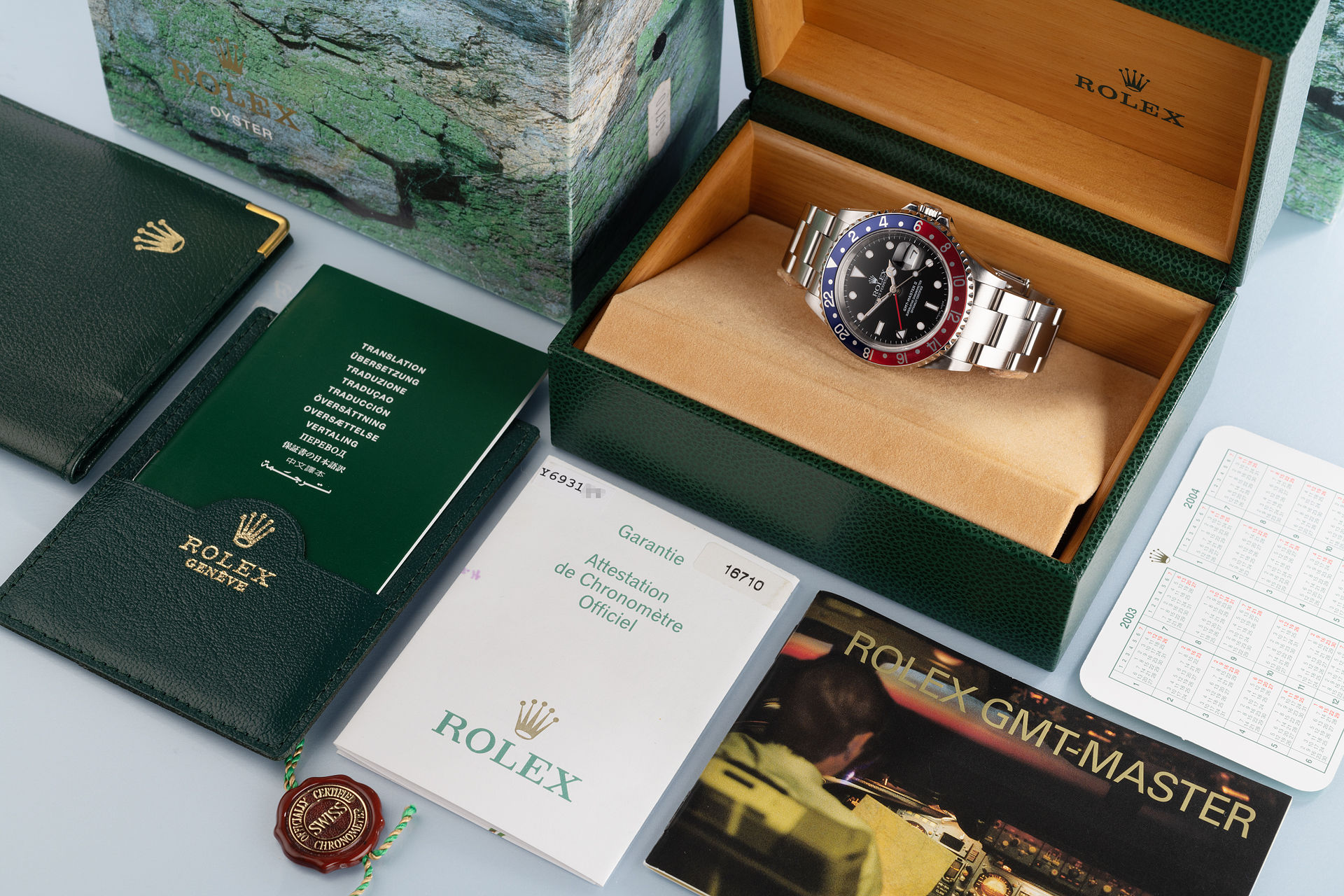 "Full Set Pepsi" | ref 16710 | Rolex GMT-Master II