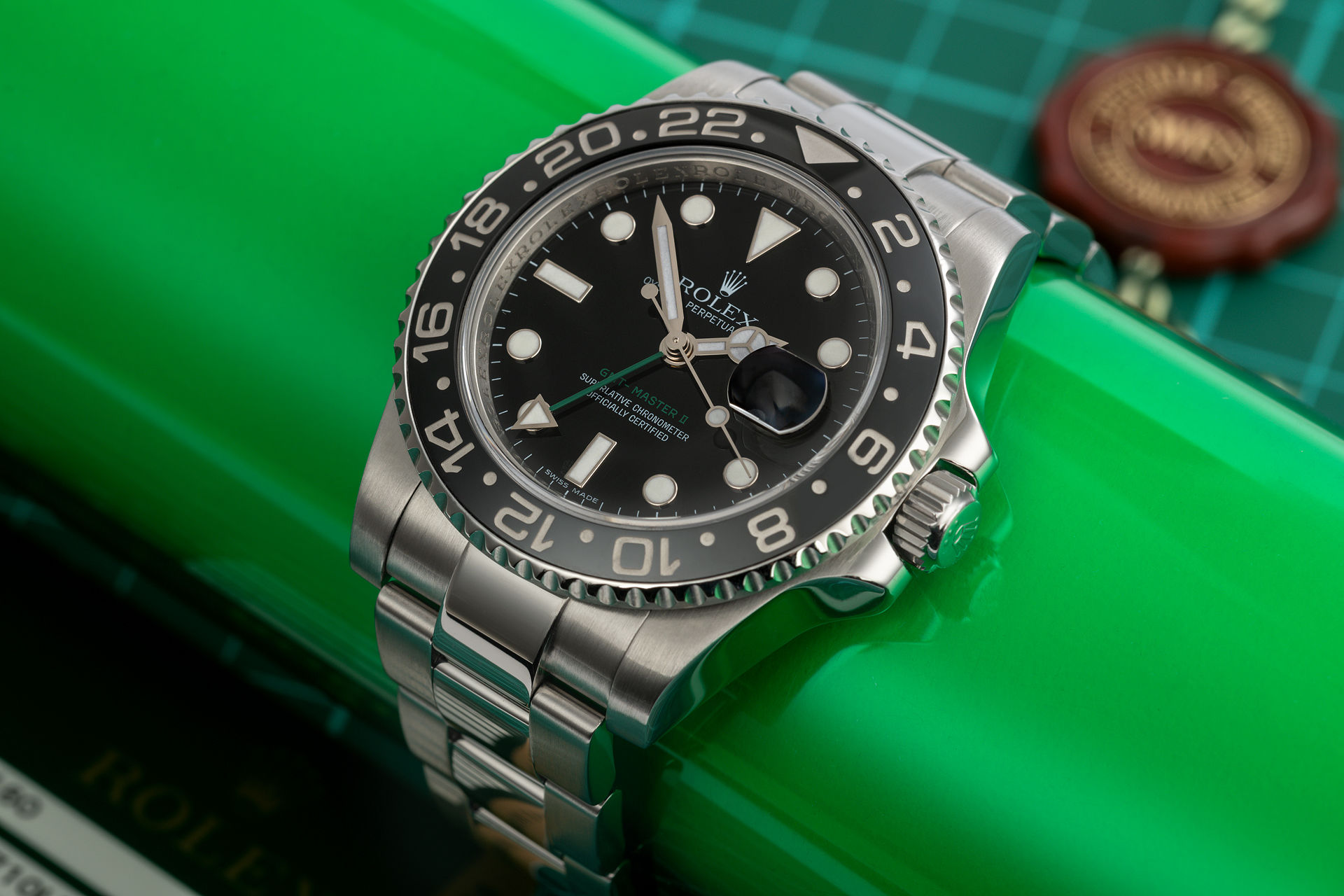 ref 116710LN | Full Set 'Pre-Chromalight' | Rolex GMT-Master II