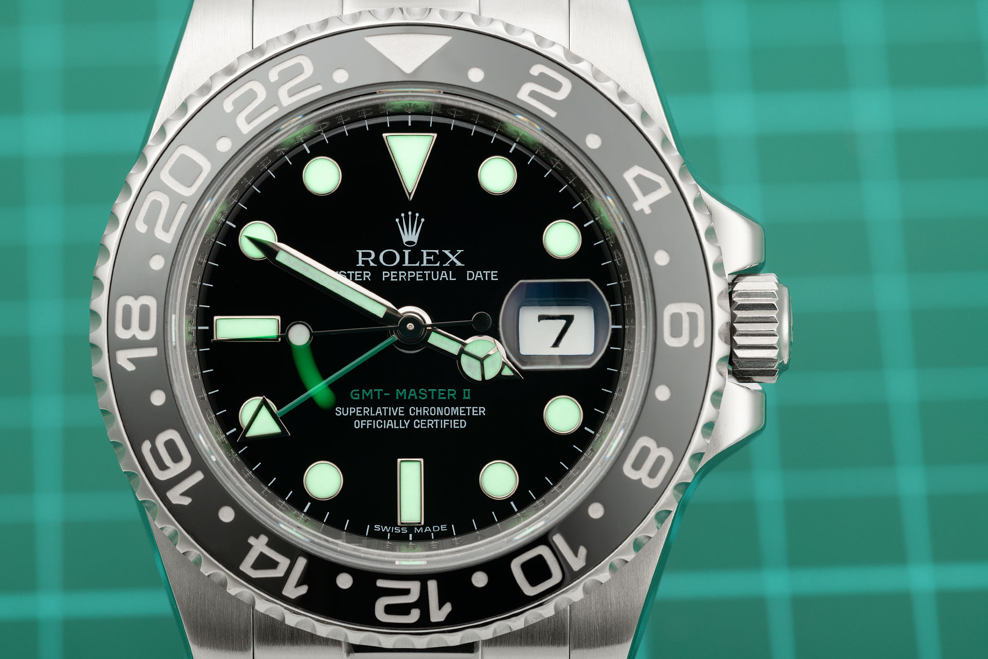 ref 116710LN | Full Set 'Pre-Chromalight' | Rolex GMT-Master II