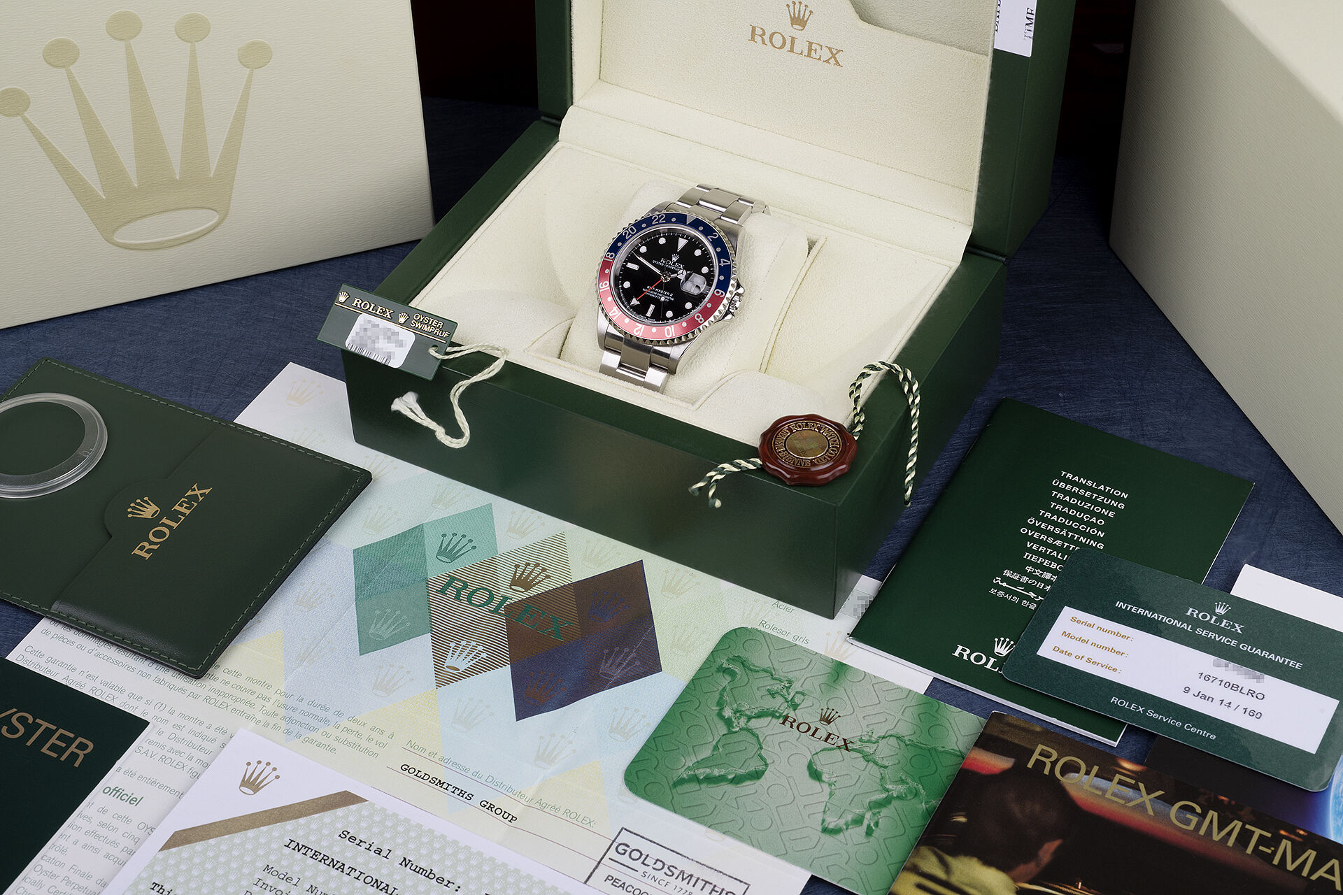 ref 16710 | 5-Digit 'Collectors Set' | Rolex GMT-Master II