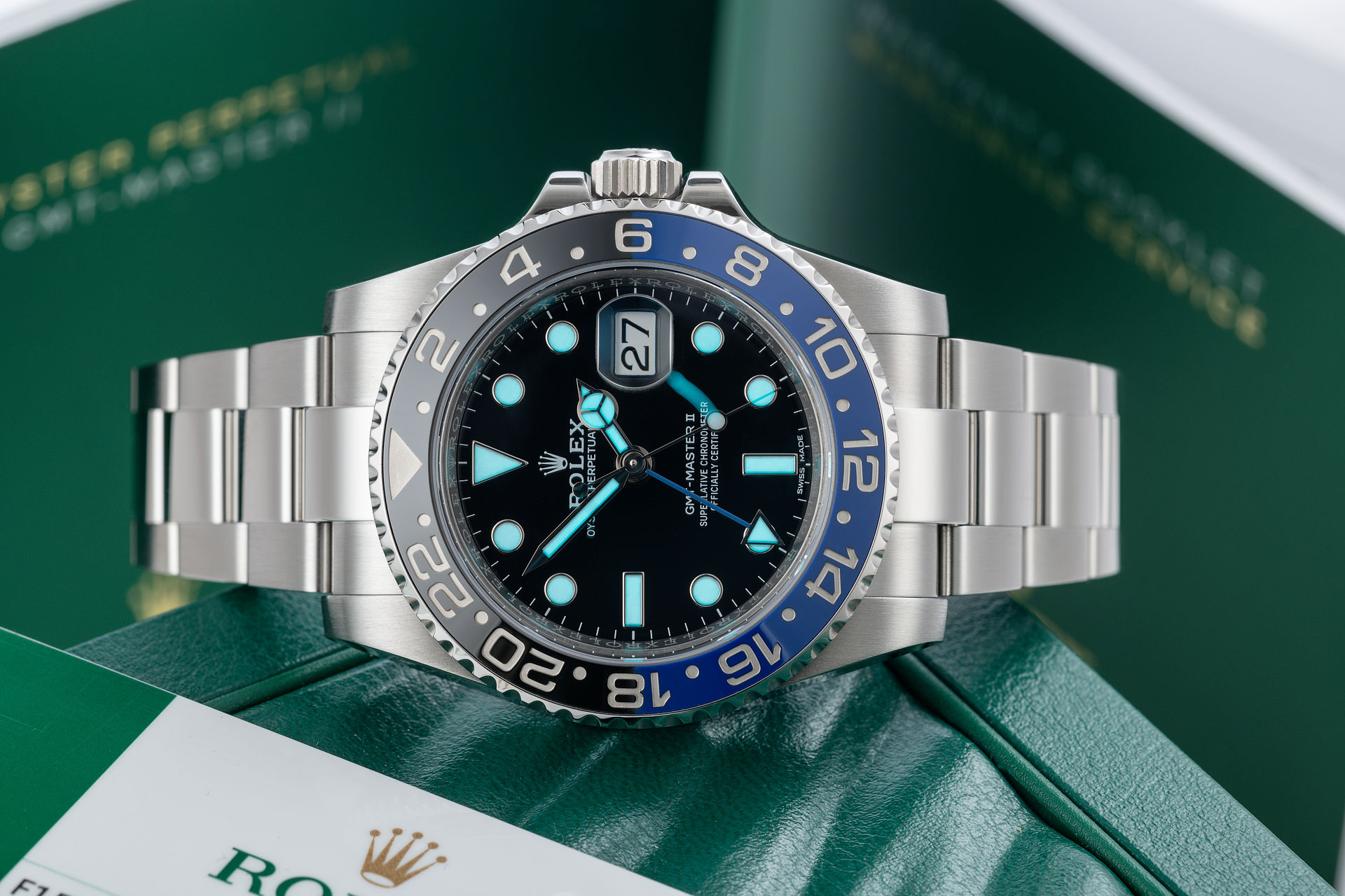 ref 116710BLNR | Full Set 'Rolex Warranty to 2021' | Rolex GMT-Master II