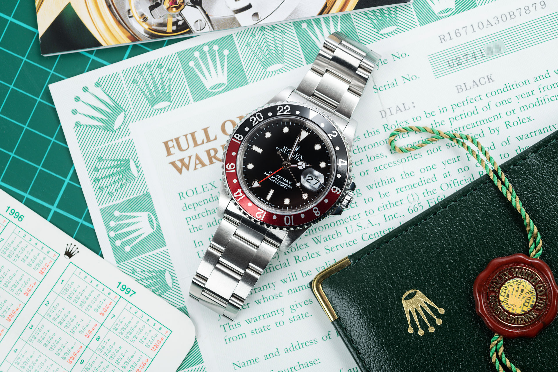 ref 16710 | 'Full Set' Tritium Dial | Rolex GMT-Master II