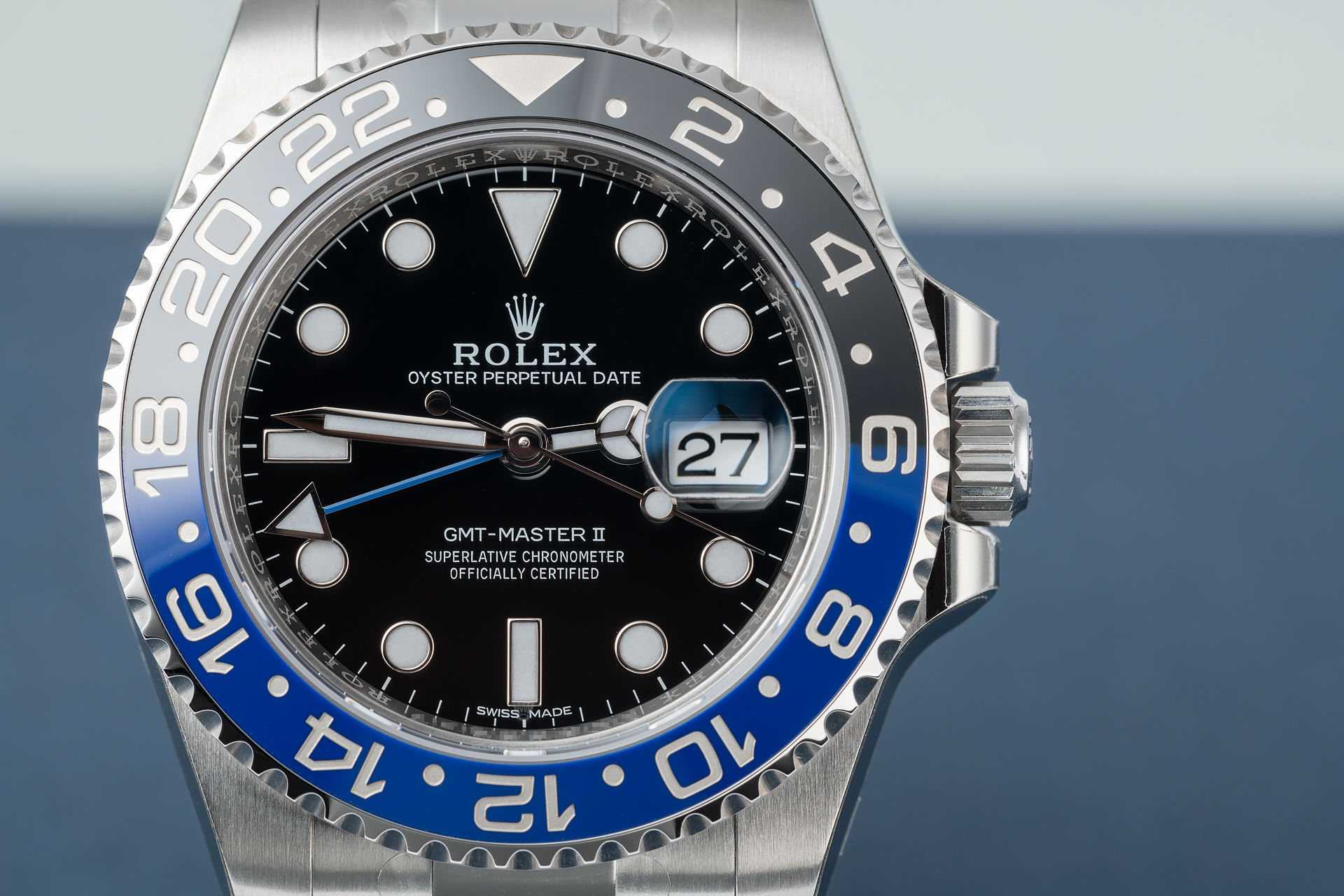 ref 116710BLNR | Fully Stickered 'Batman' | Rolex GMT-Master II