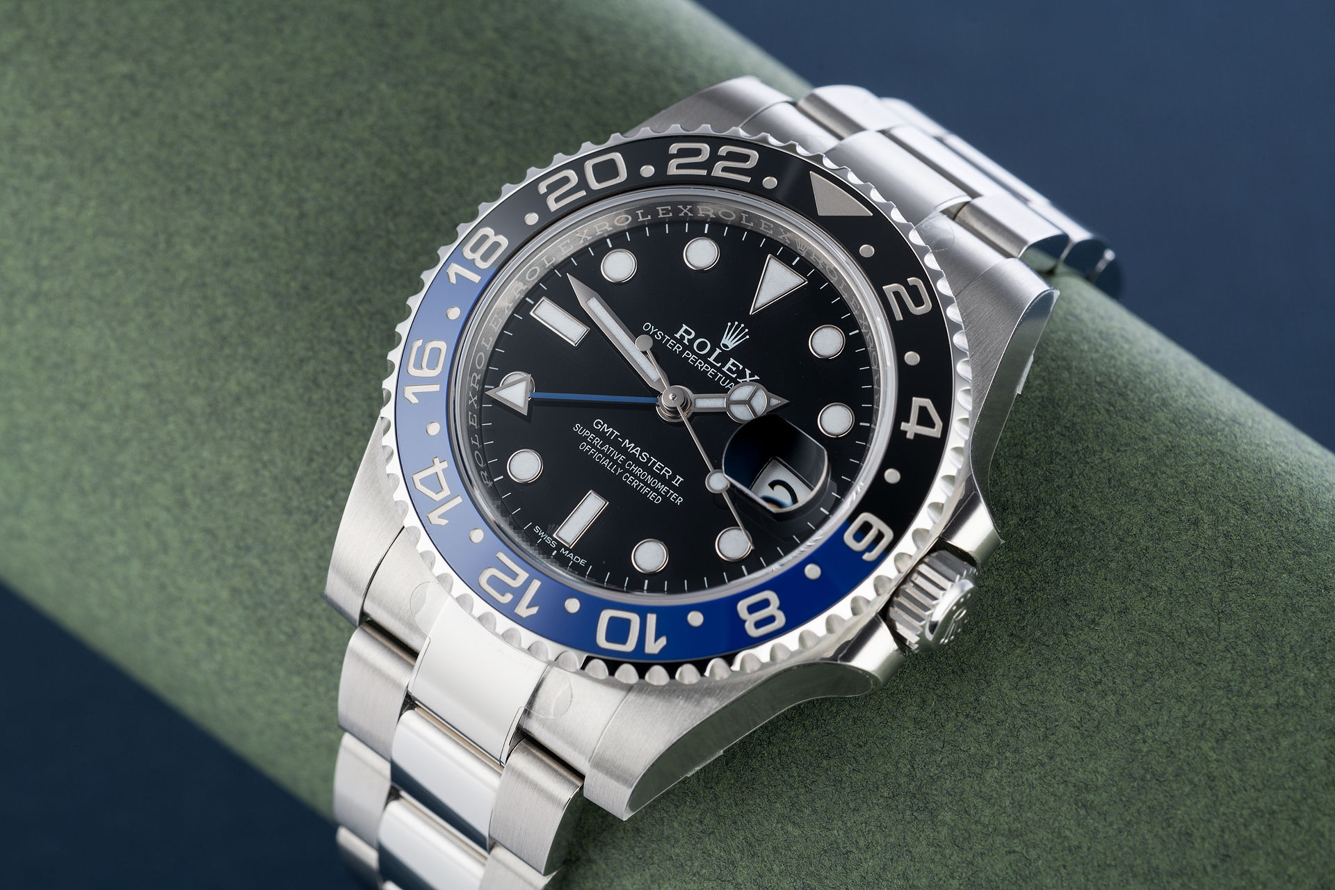 ref 116710BLNR | Fully Stickered 'Batman' | Rolex GMT-Master II