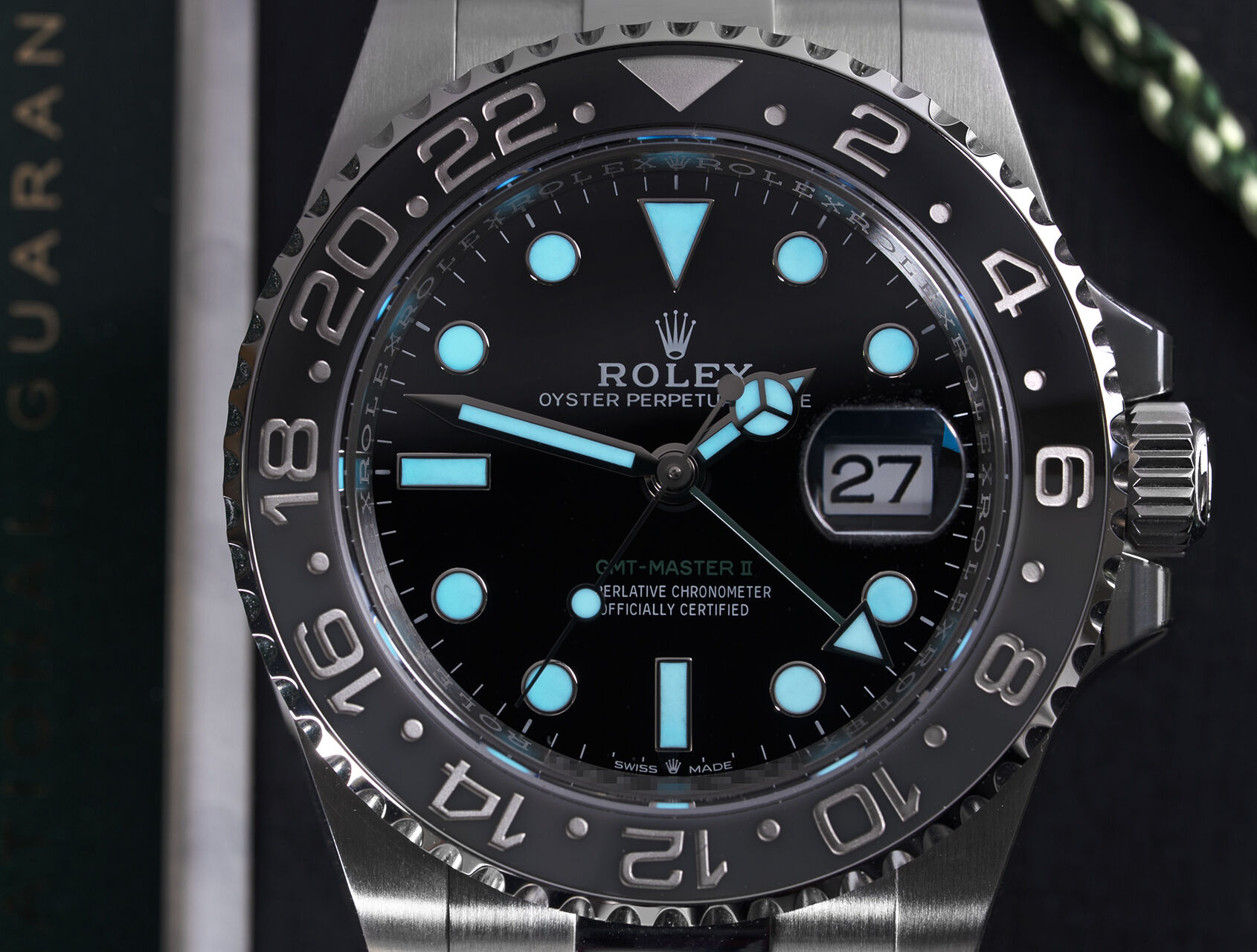 ref 126710GRNR | 126710GRNR - Bruce Wayne | Rolex GMT-Master II