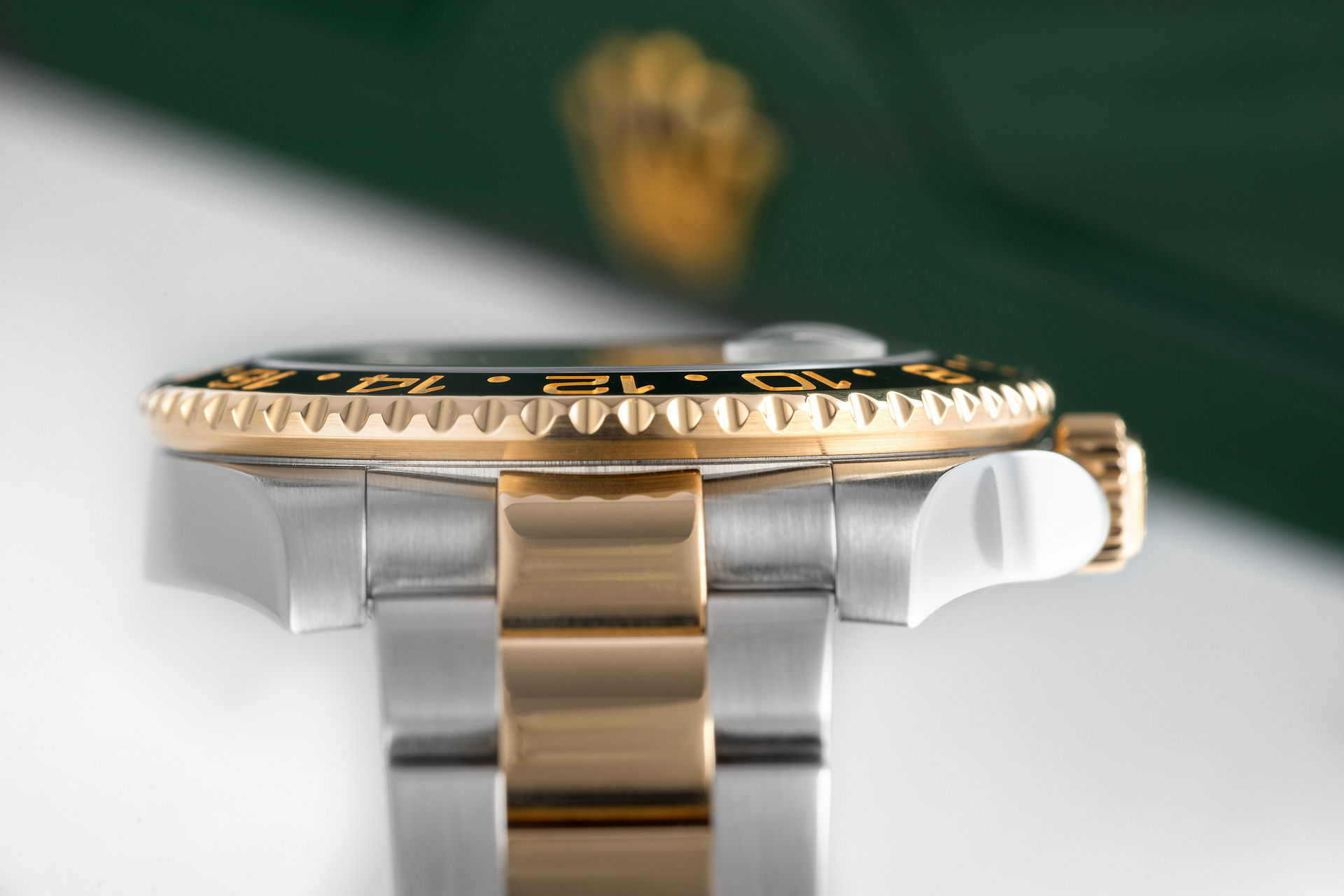 ref 116713LN | Gold & Steel 'Cerachrom' | Rolex GMT-Master II