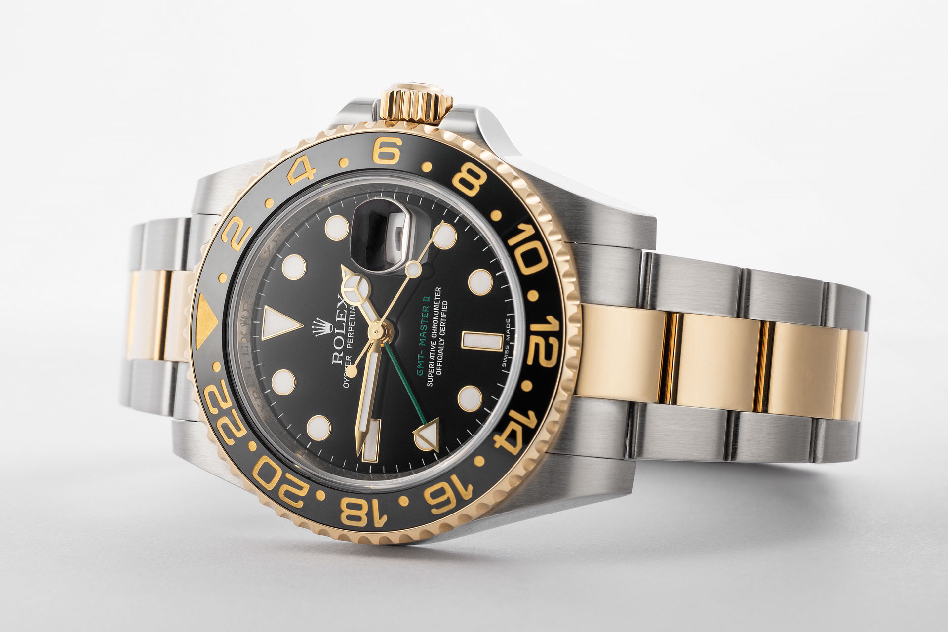 ref 116713LN | Gold & Steel 'Full Set' | Rolex GMT-Master II