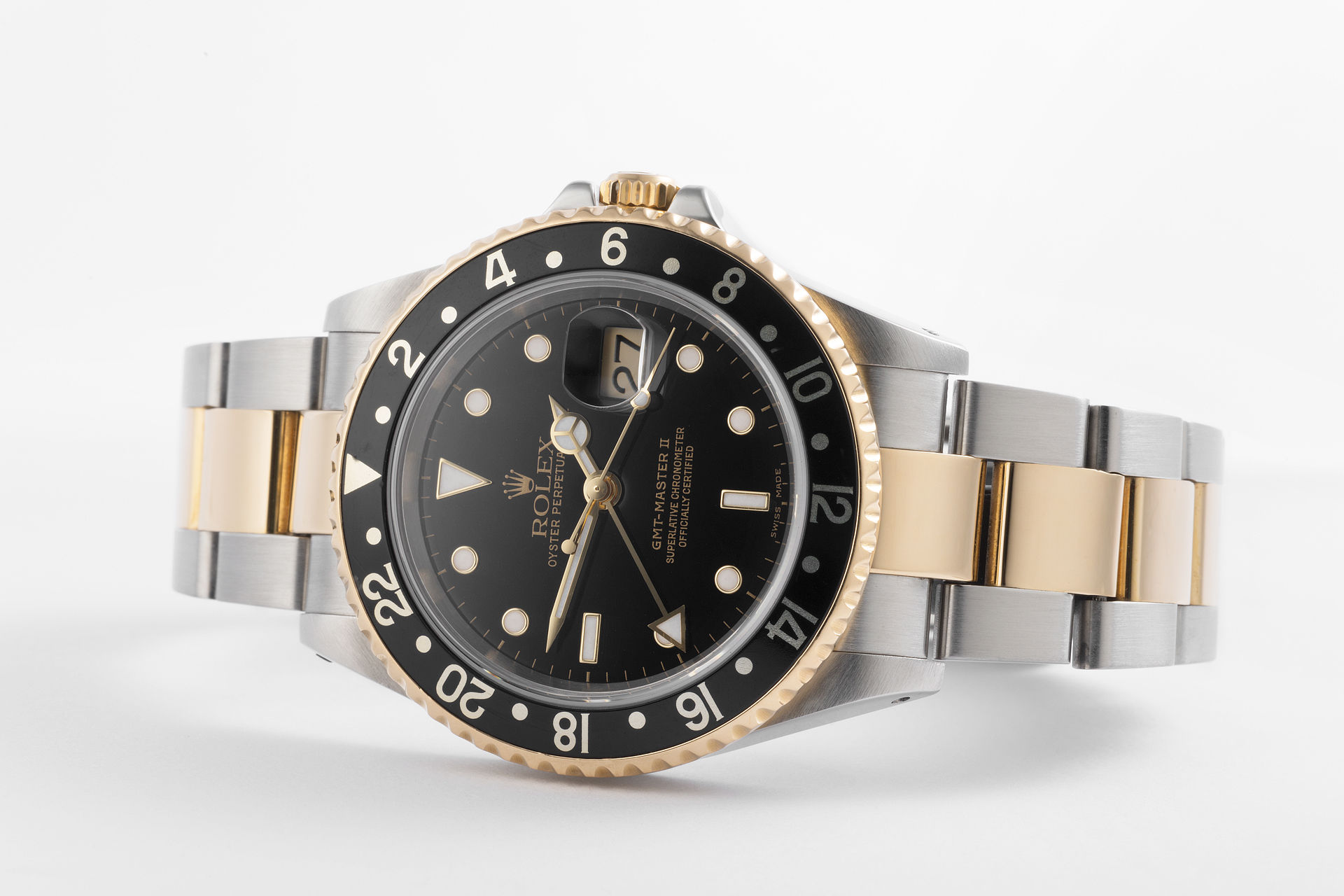 ref 16713 | Gold & Steel 'Full Set' | Rolex GMT-Master II