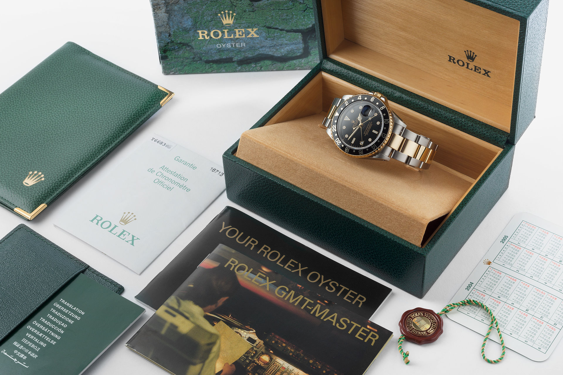 ref 16713 | Gold & Steel 'Full Set' | Rolex GMT-Master II