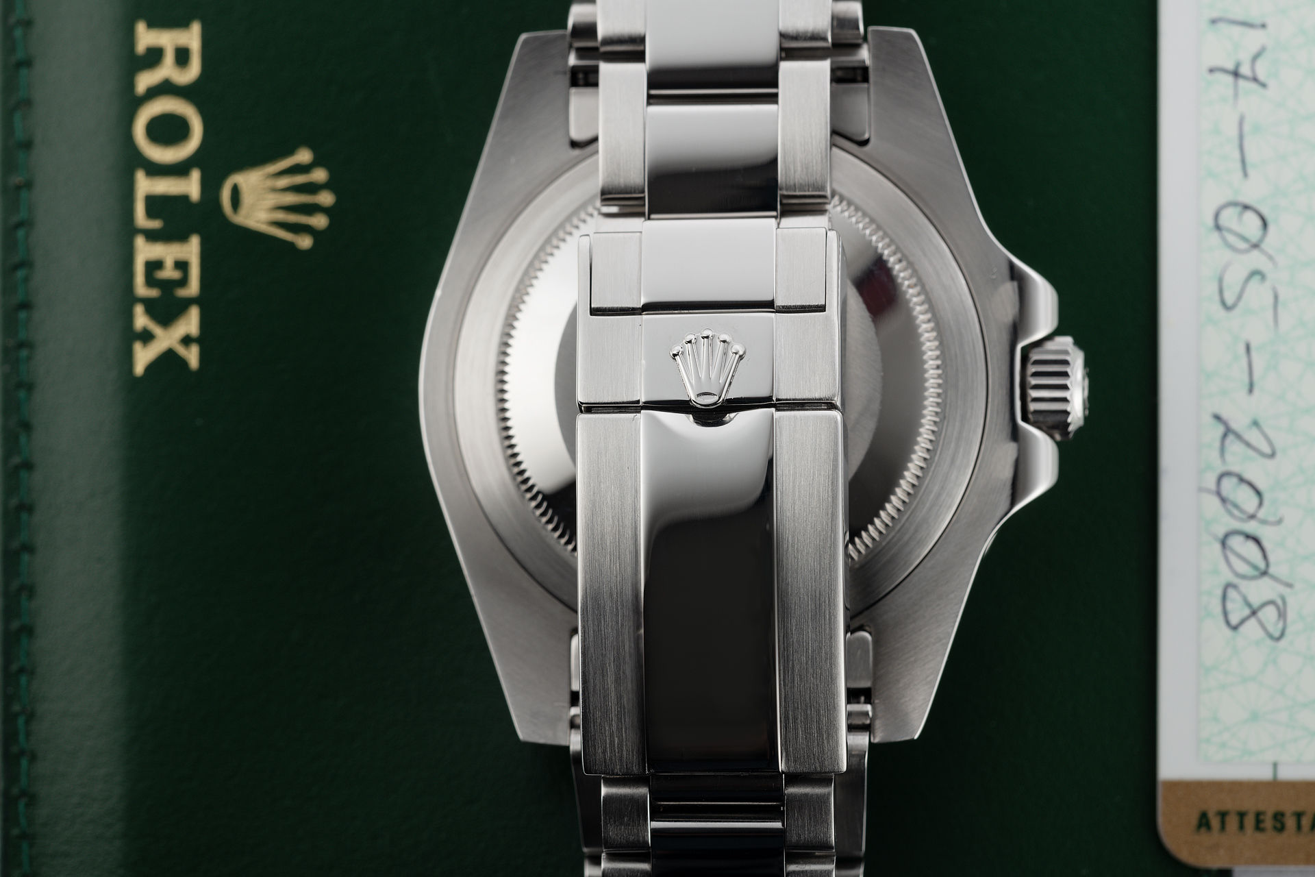 ref 116710LN | 'Green Hand' Cerachrom Bezel | Rolex GMT-Master II