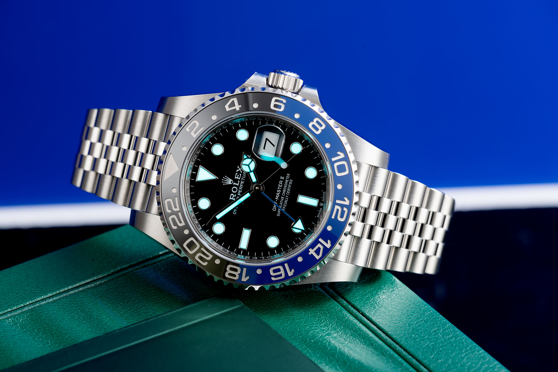 ref 126710BLNR | Batman Jubilee 'Full Set' 5 Year Warranty | Rolex GMT-Master II