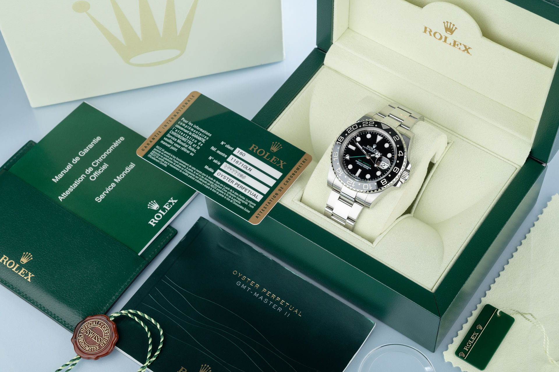 ref 116710LN | Limited Edition 'Sea King' | Rolex GMT-Master II