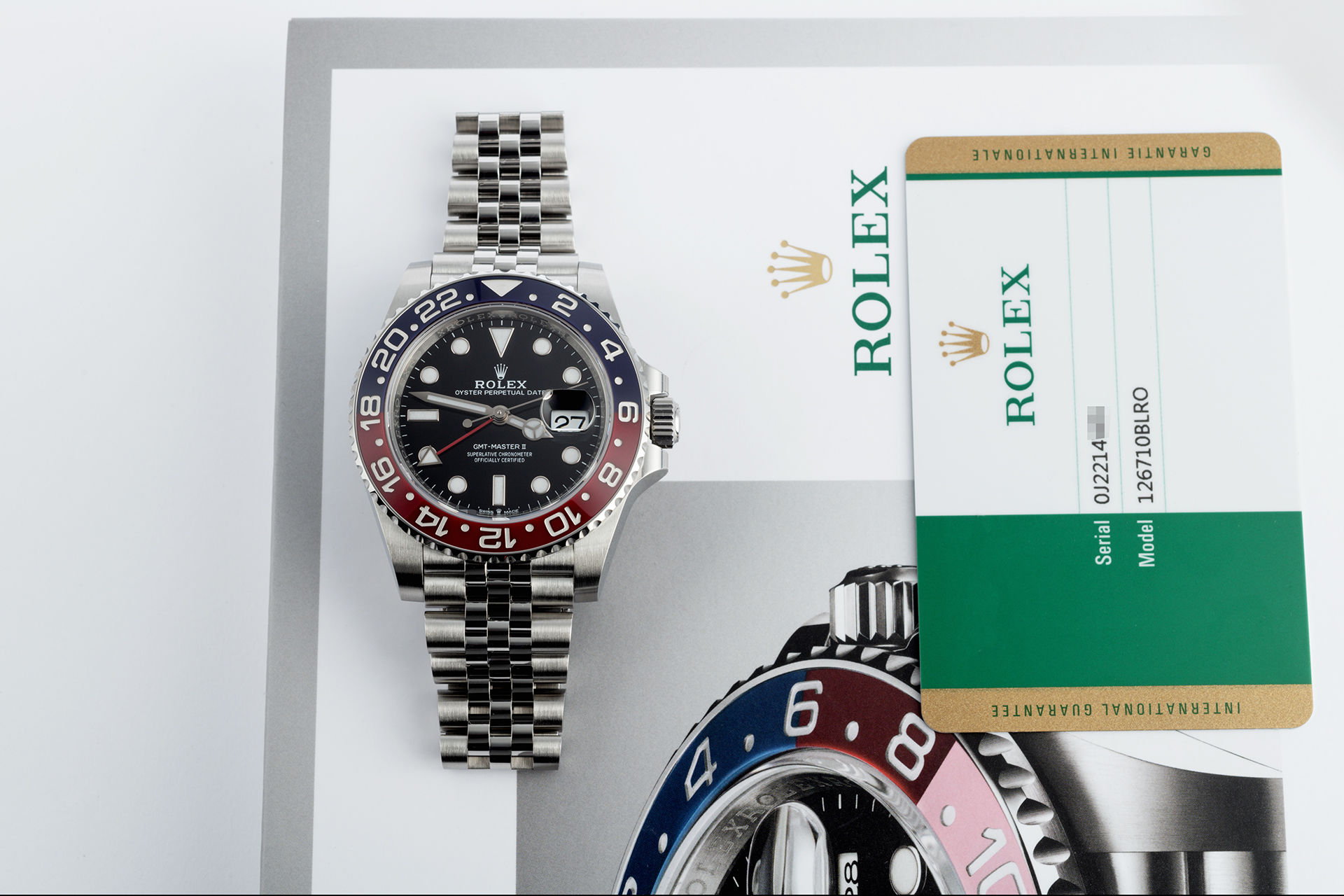 ref 126710BLRO | 'Pepsi' 5 Year Warranty  | Rolex GMT-Master II