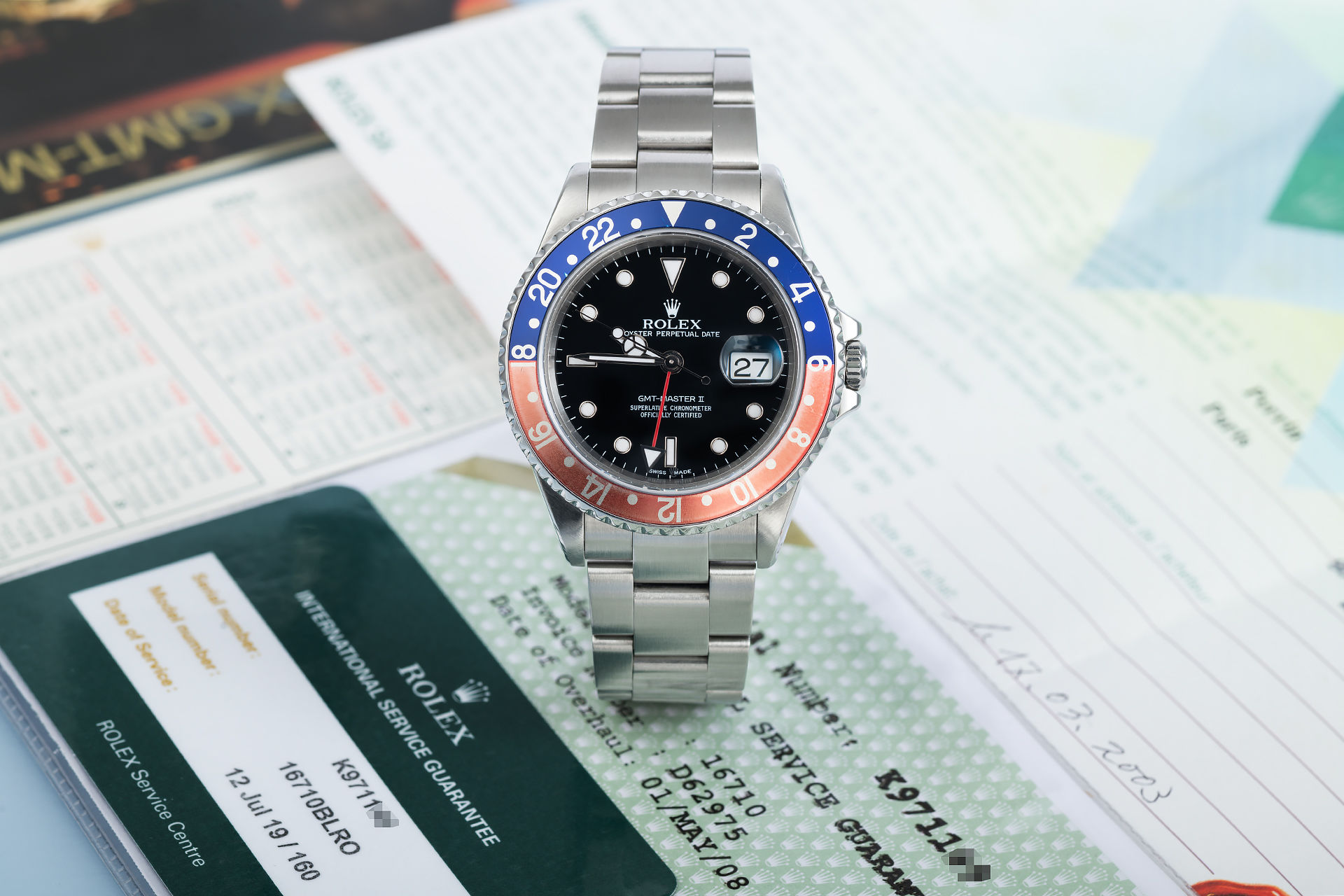 ref 16710 | 'Complete Set' Triple Timezone | Rolex GMT-Master II