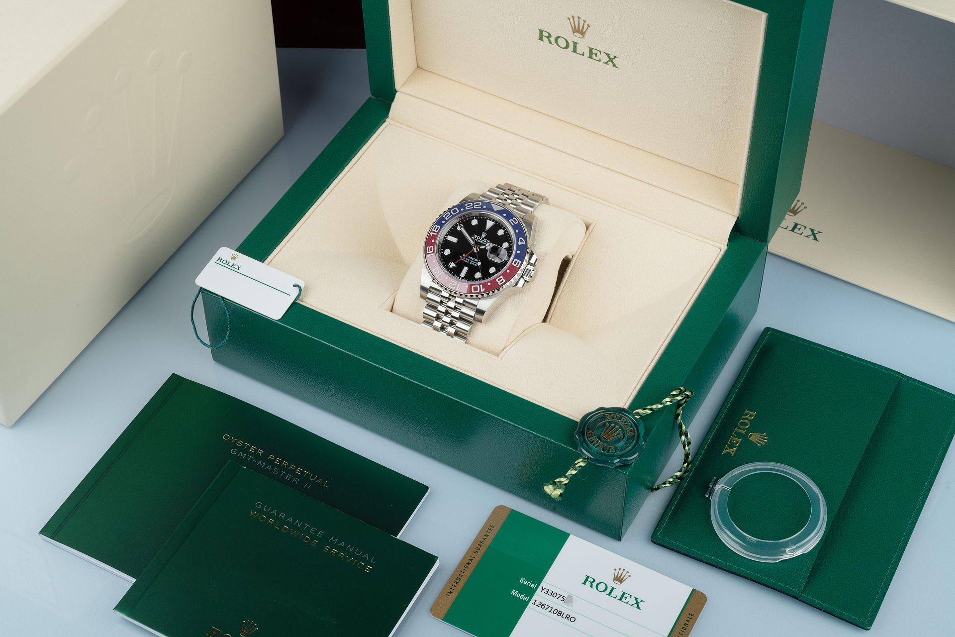 ref 126710BLRO | Pepsi 'Full Set 5 Year Warranty' | Rolex GMT-Master II