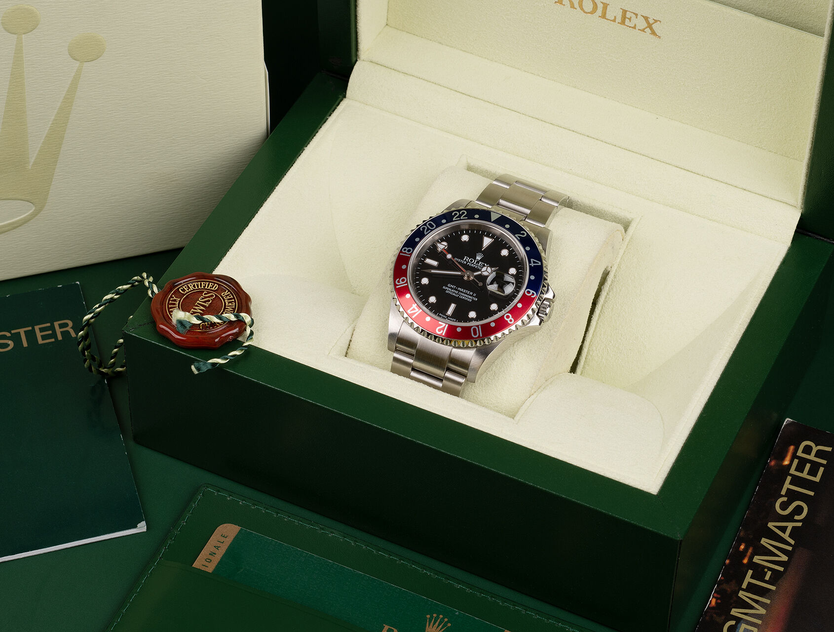 ref 16710 | Pepsi 'Stick Dial' | Rolex GMT-Master II