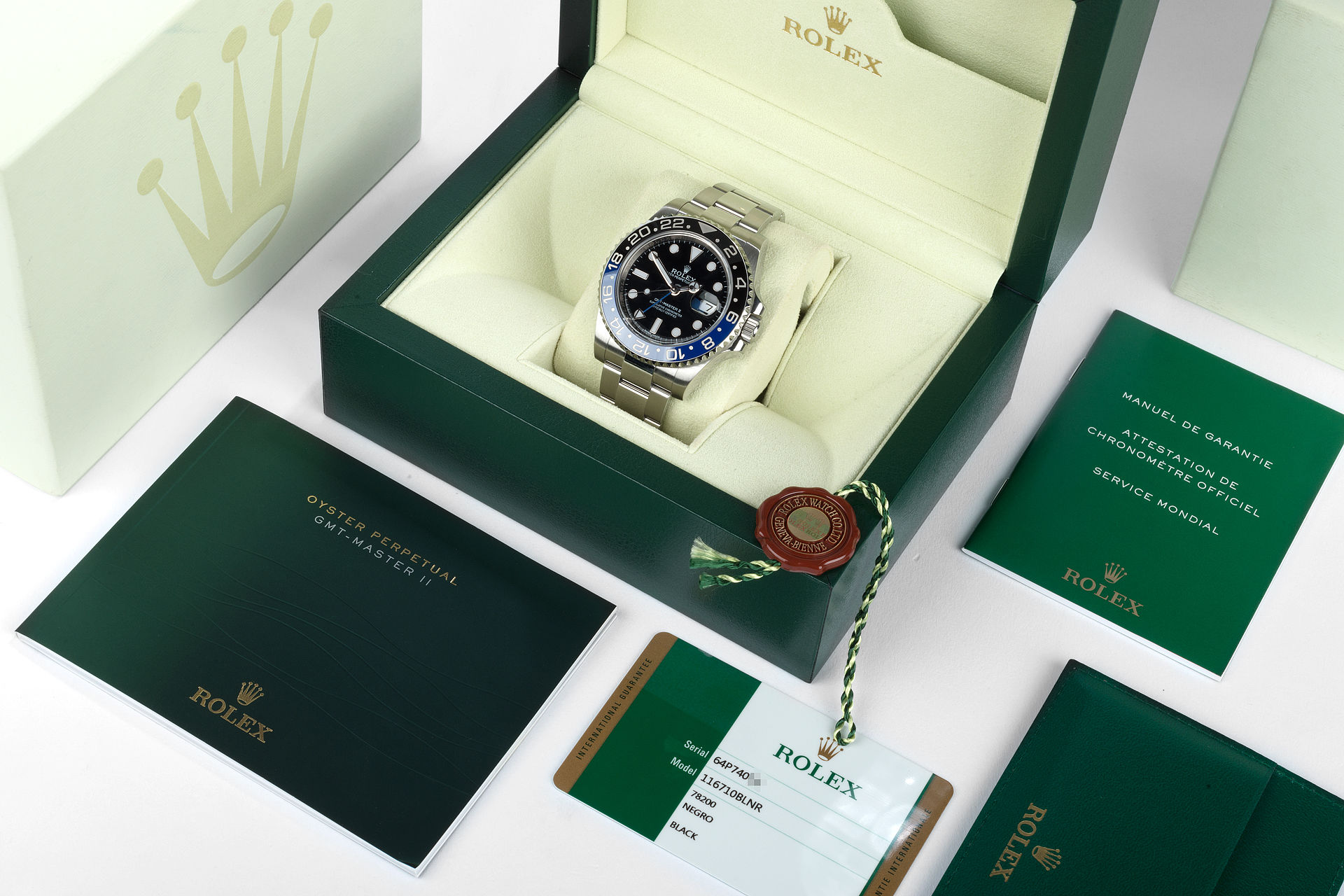 ref 116710BLNR | Perfect Full Set  | Rolex GMT-Master II