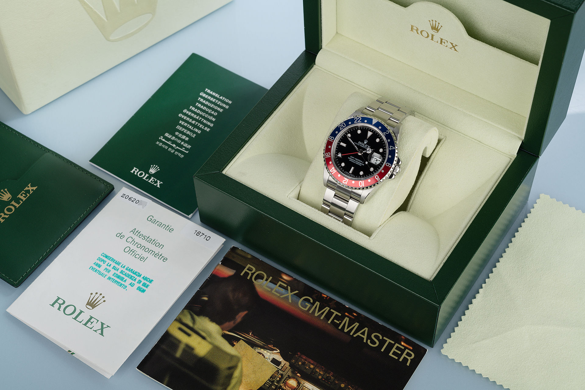 ref 16710 | Rare Final Series 'Pepsi' | Rolex GMT-Master II