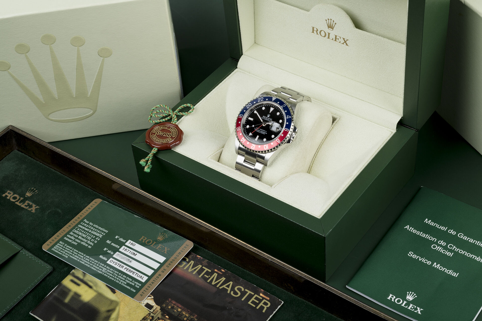 ref 16710 | Z Serial - complete set | Rolex GMT-Master II