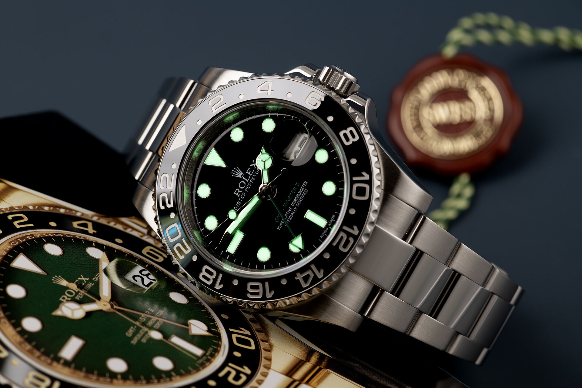 ref 116710LN | Serviced by Rolex | Rolex GMT-Master II