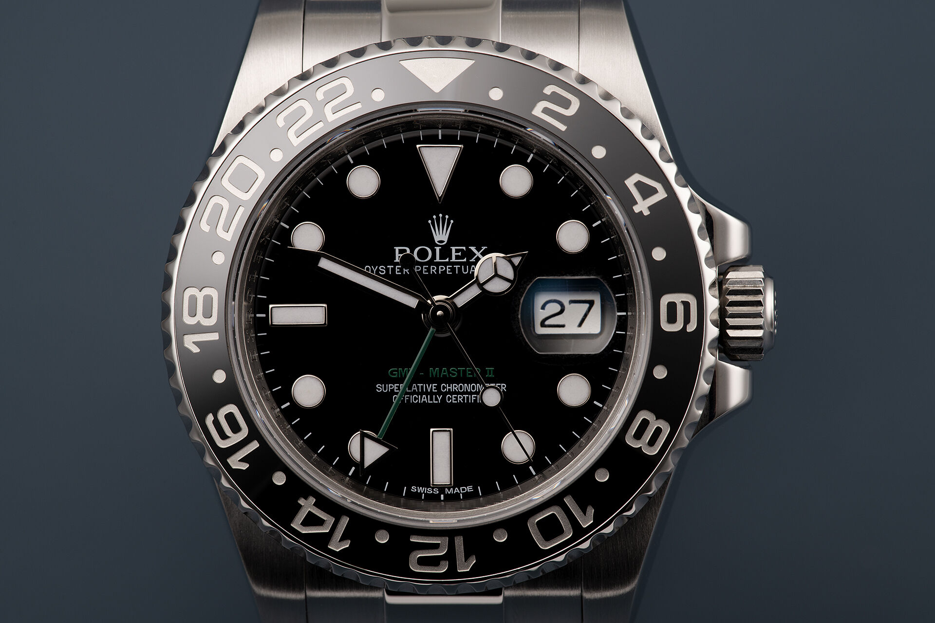 ref 116710LN | Serviced by Rolex | Rolex GMT-Master II