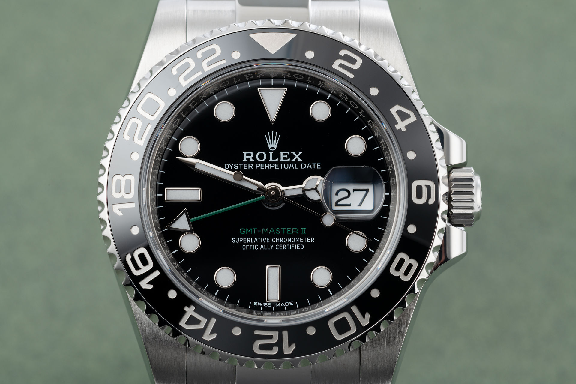 ref 116710LN | Rolex Warranty to 2022 | Rolex GMT-Master II