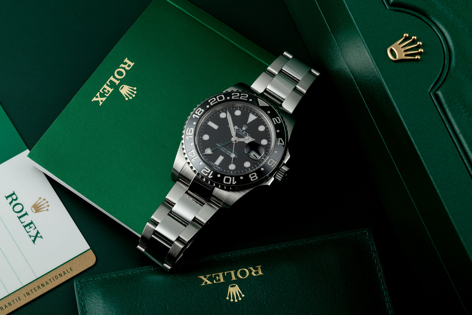 ref 116710LN | Rolex Warranty to 2022 | Rolex GMT-Master II