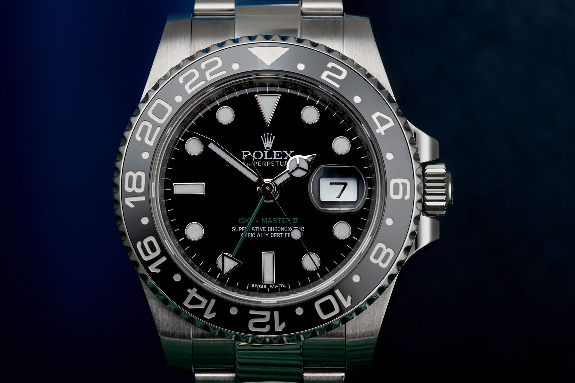 ref 116710LN | Rolex Warranty to 2022 | Rolex GMT-Master II