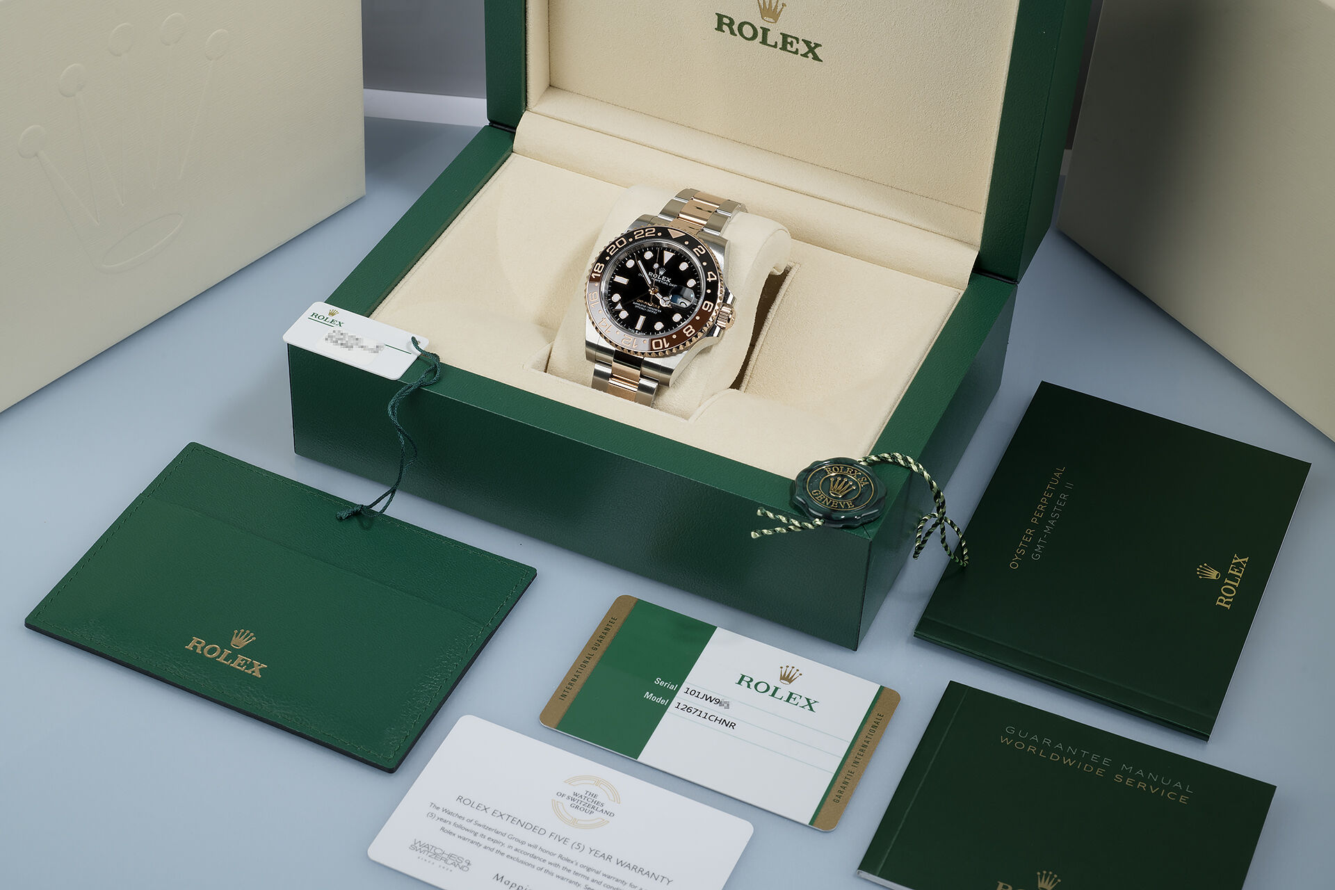 ref 126711CHNR | Rolex Warranty to 2024 | Rolex GMT-Master II