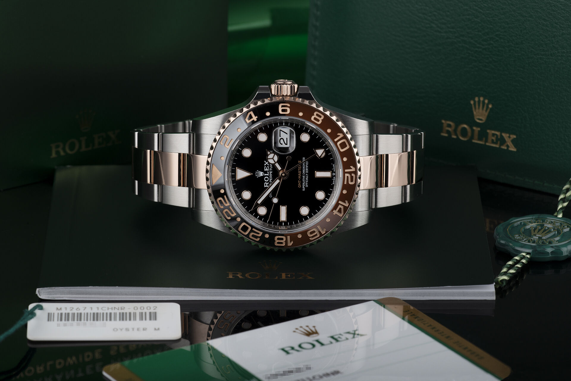 ref 126711CHNR | Rolex Warranty to 2024 | Rolex GMT-Master II