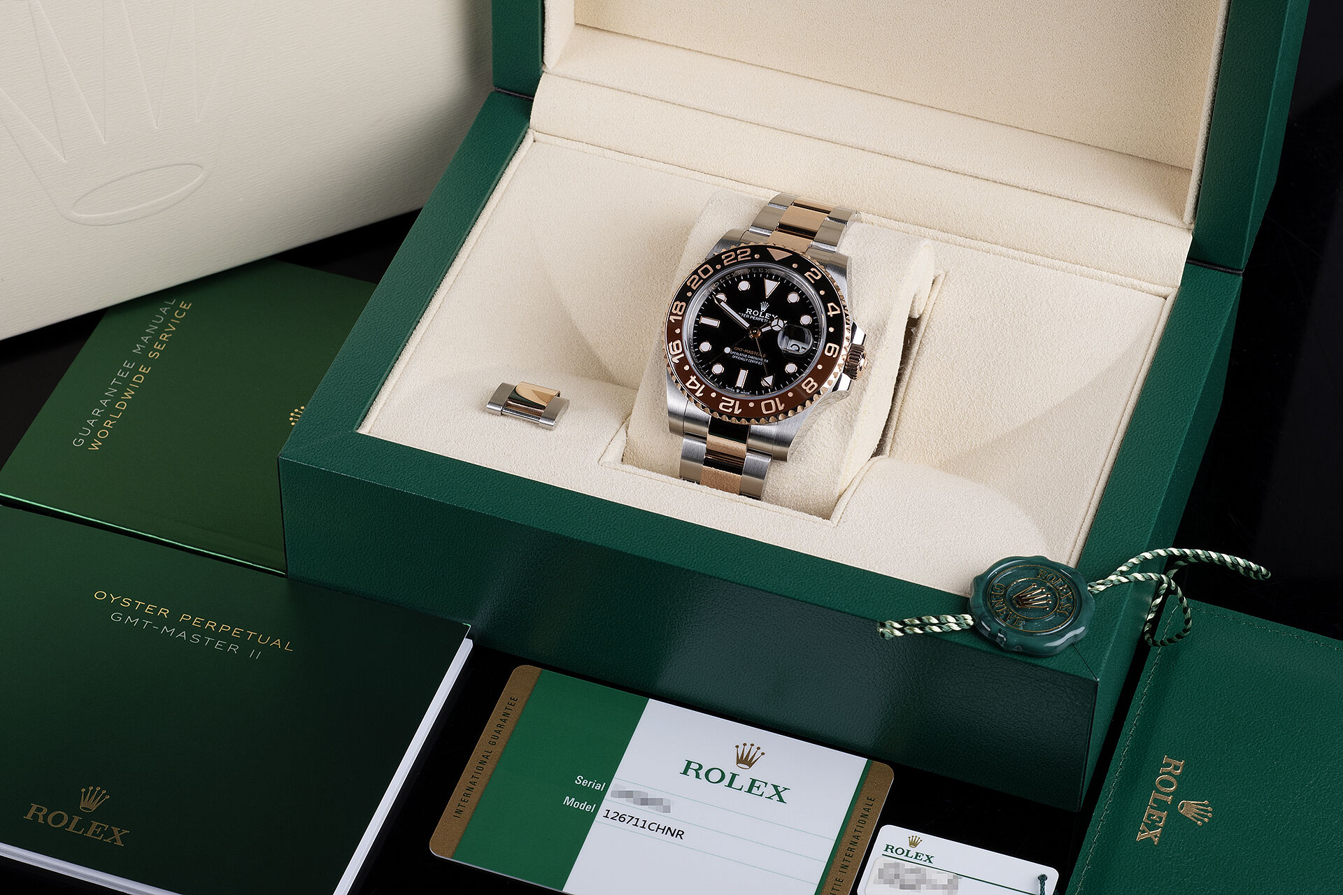 ref 126711CHNR | Rolex Warranty to 2024 | Rolex GMT-Master II