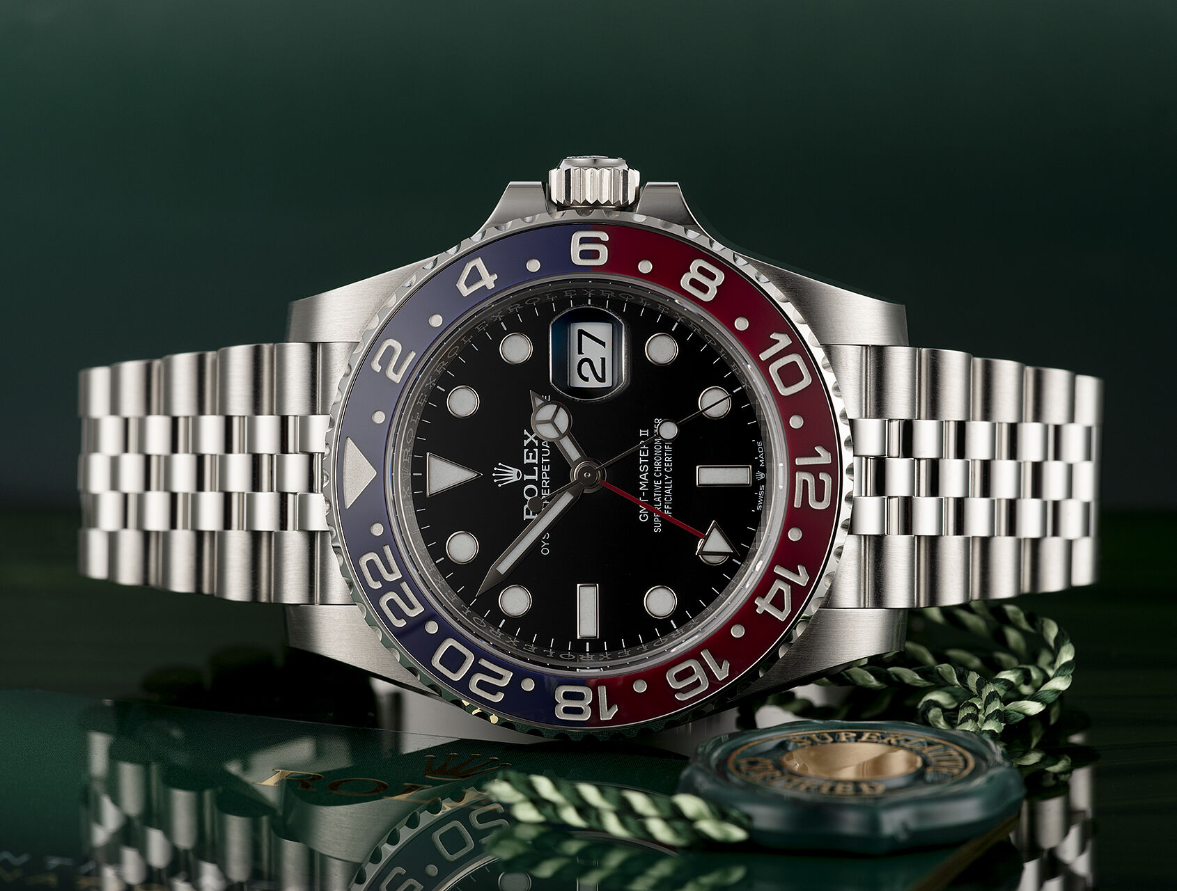 ref 126710BLRO | Rolex Warranty to 2026 | Rolex GMT-Master II