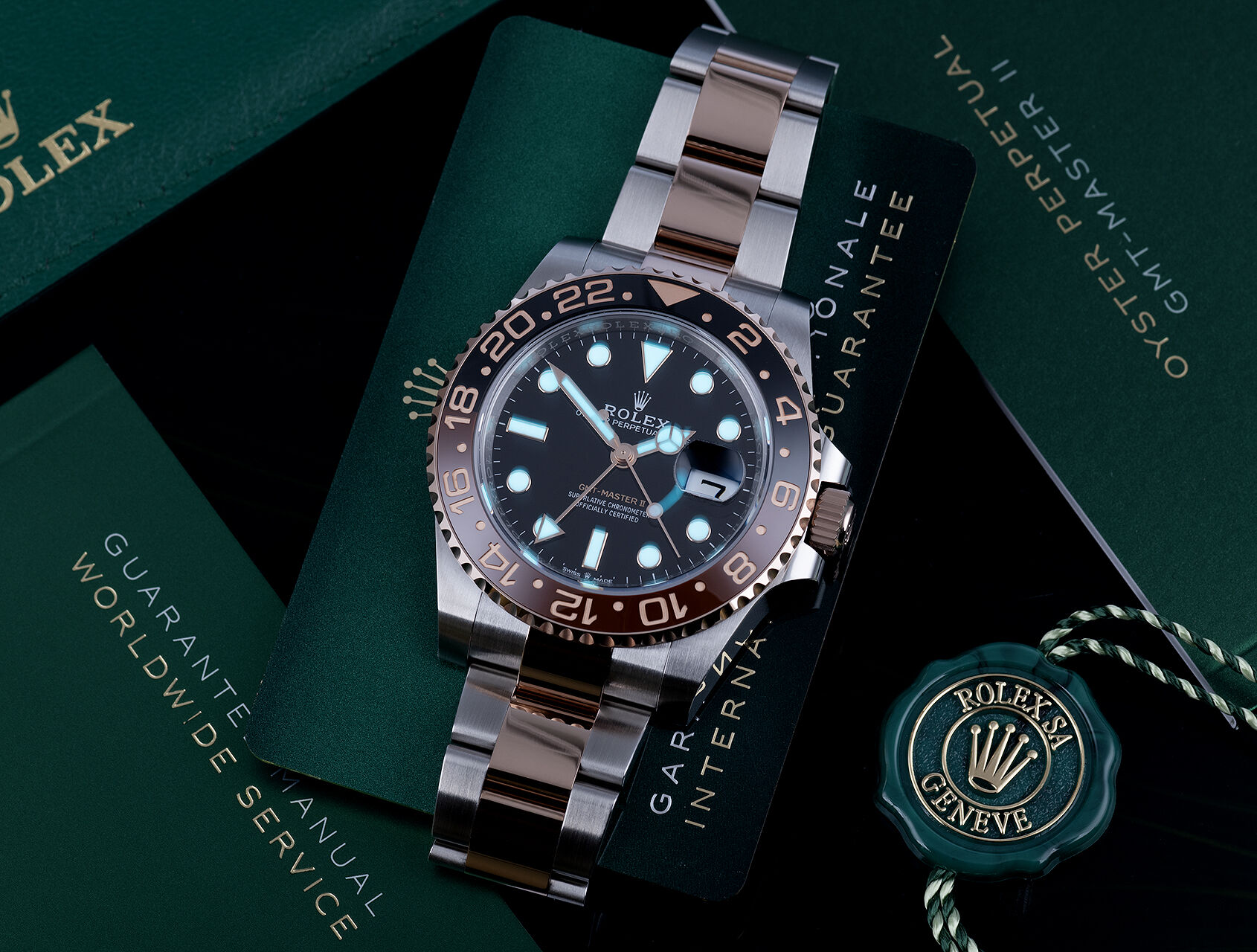 ref 126711CHNR | Rolex Warranty to April 2026 | Rolex GMT-Master II