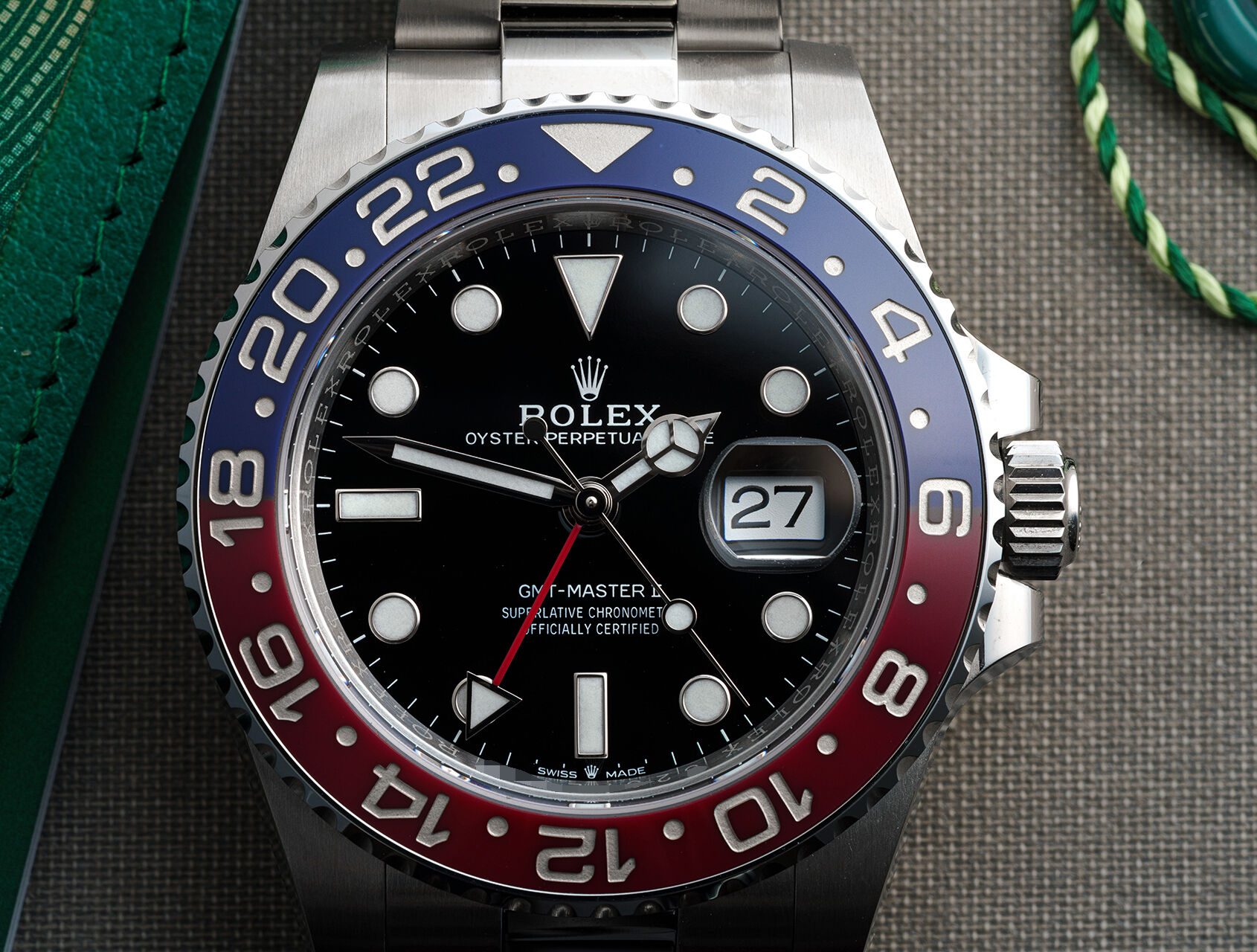 ref 126710BLRO | Rolex Warranty to 2027 | Rolex GMT-Master II