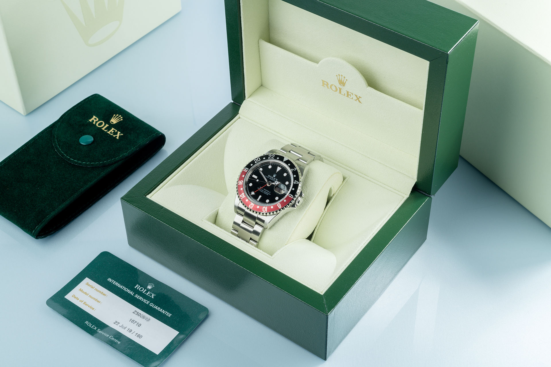 ref 16710 | Serviced by Rolex | Rolex GMT-Master II