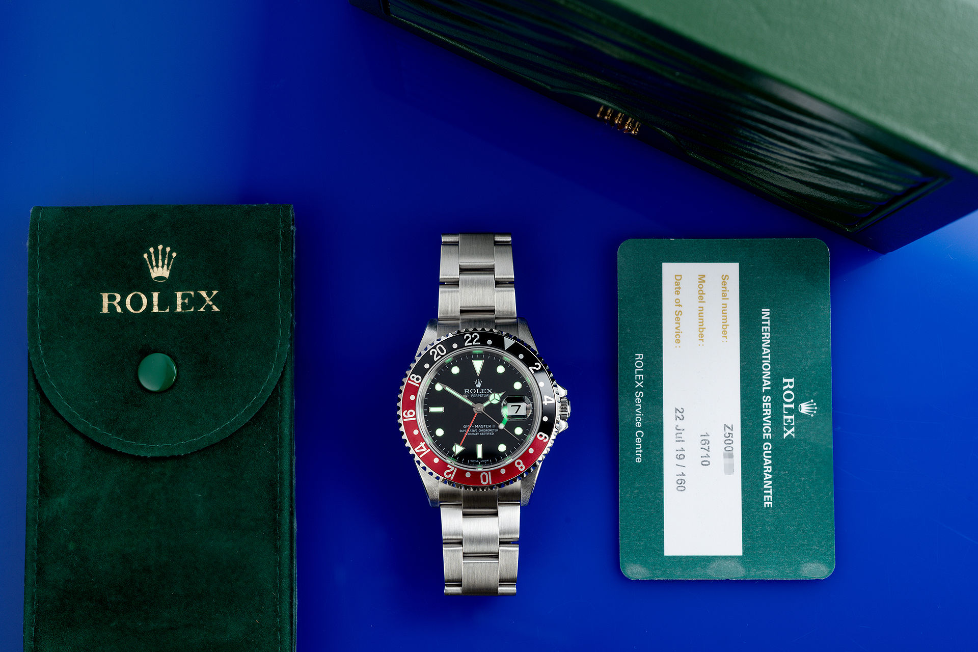 ref 16710 | Serviced by Rolex | Rolex GMT-Master II