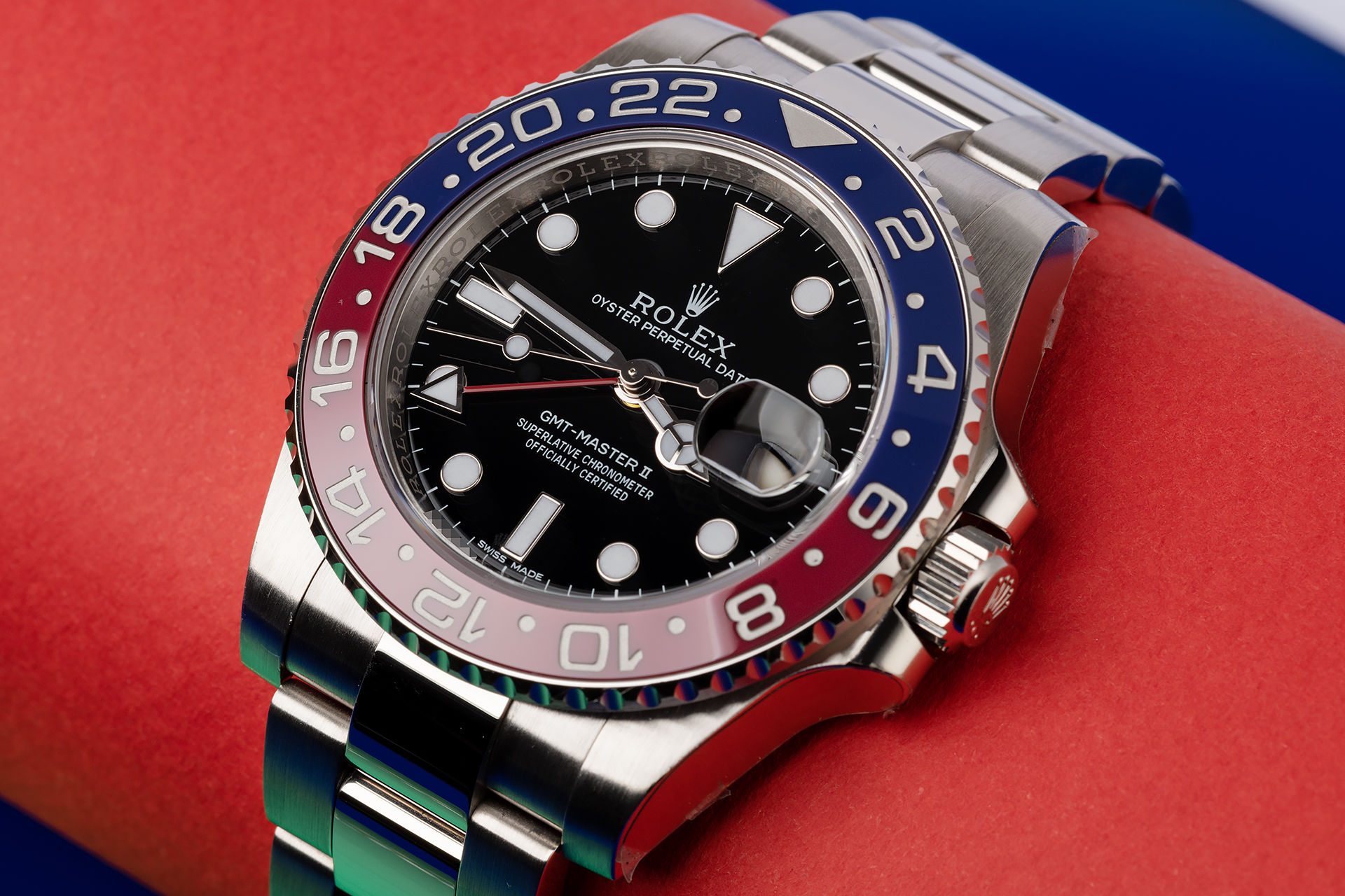 ref 116719BLRO | 'Stickered First Series' Pepsi | Rolex GMT-Master II