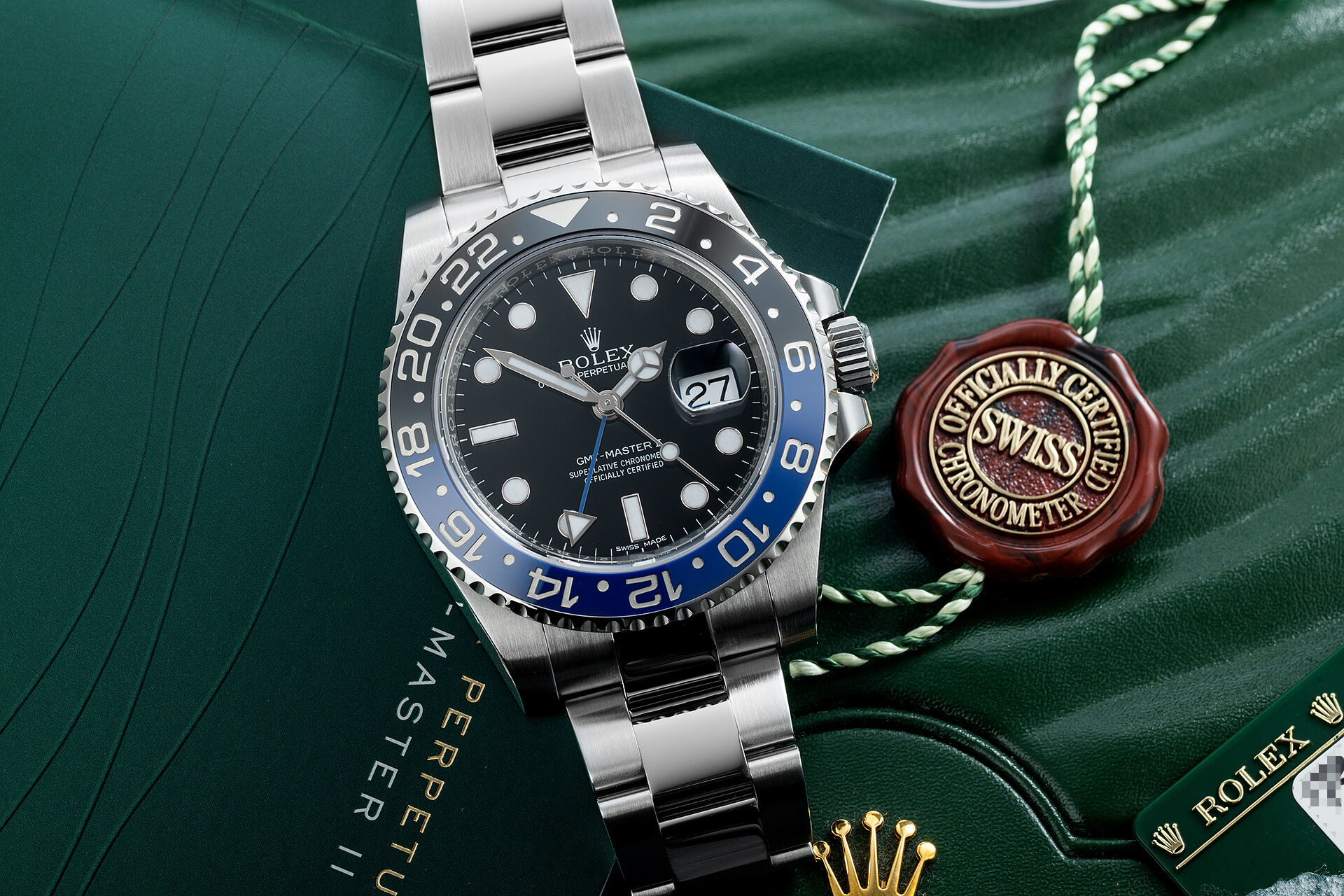 ref 116710BLNR | UK Retailed - Full Set | Rolex GMT-Master II