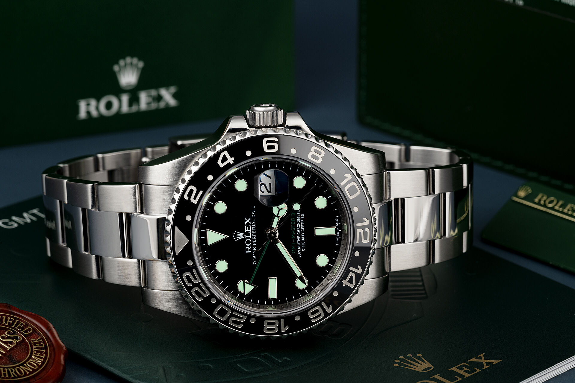 ref 116710LN | UK Retailed | Rolex GMT-Master II