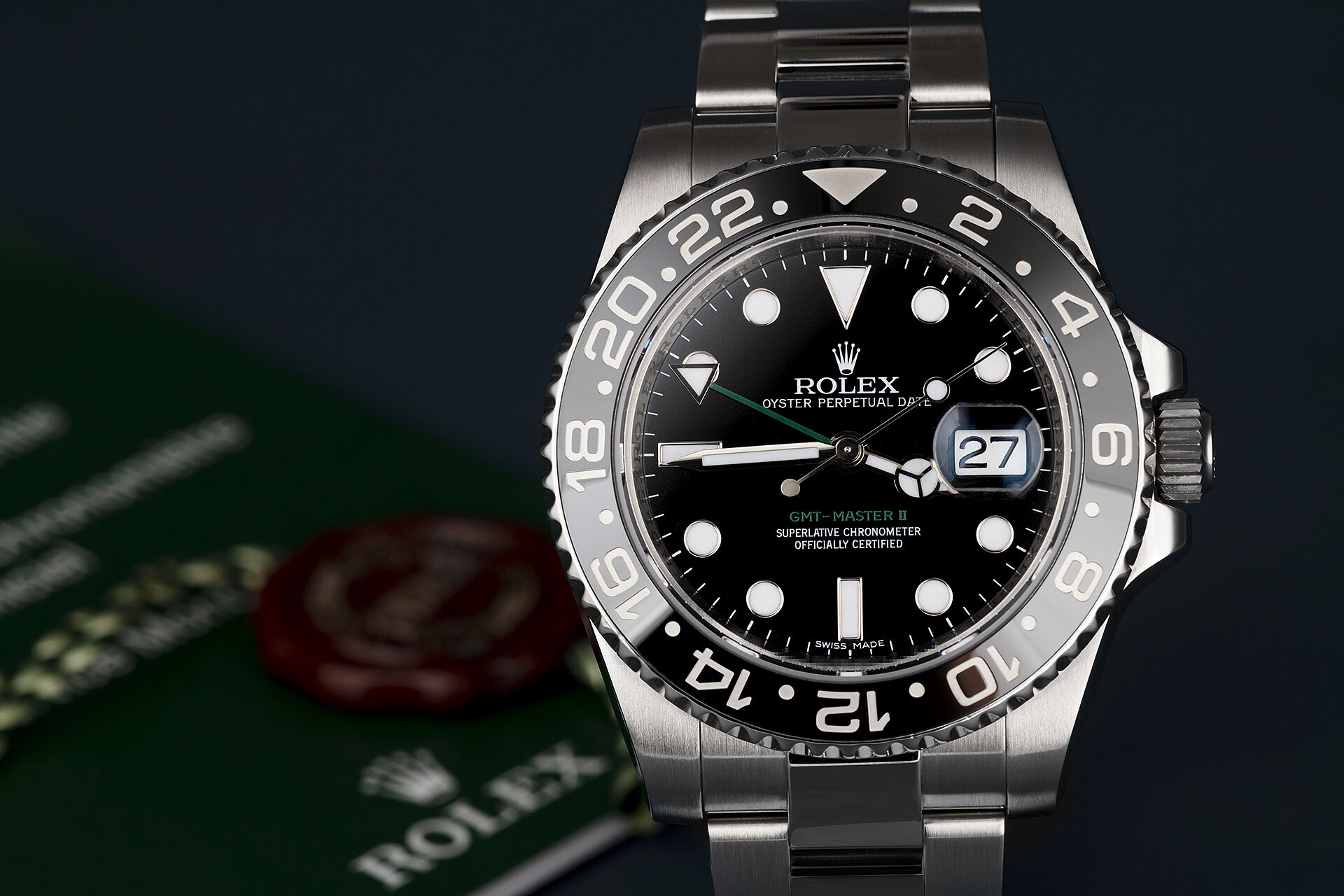 ref 116710LN | UK Retailed | Rolex GMT-Master II